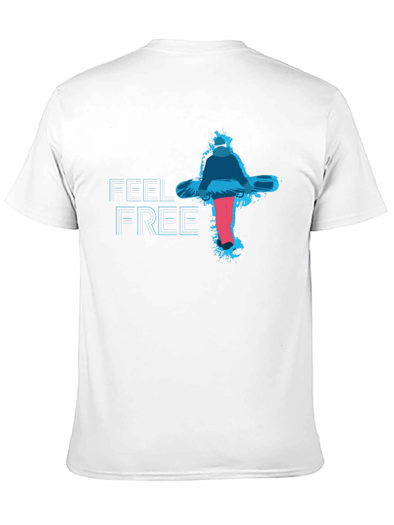 Feel Free Snowboard Graphic T-Shirt