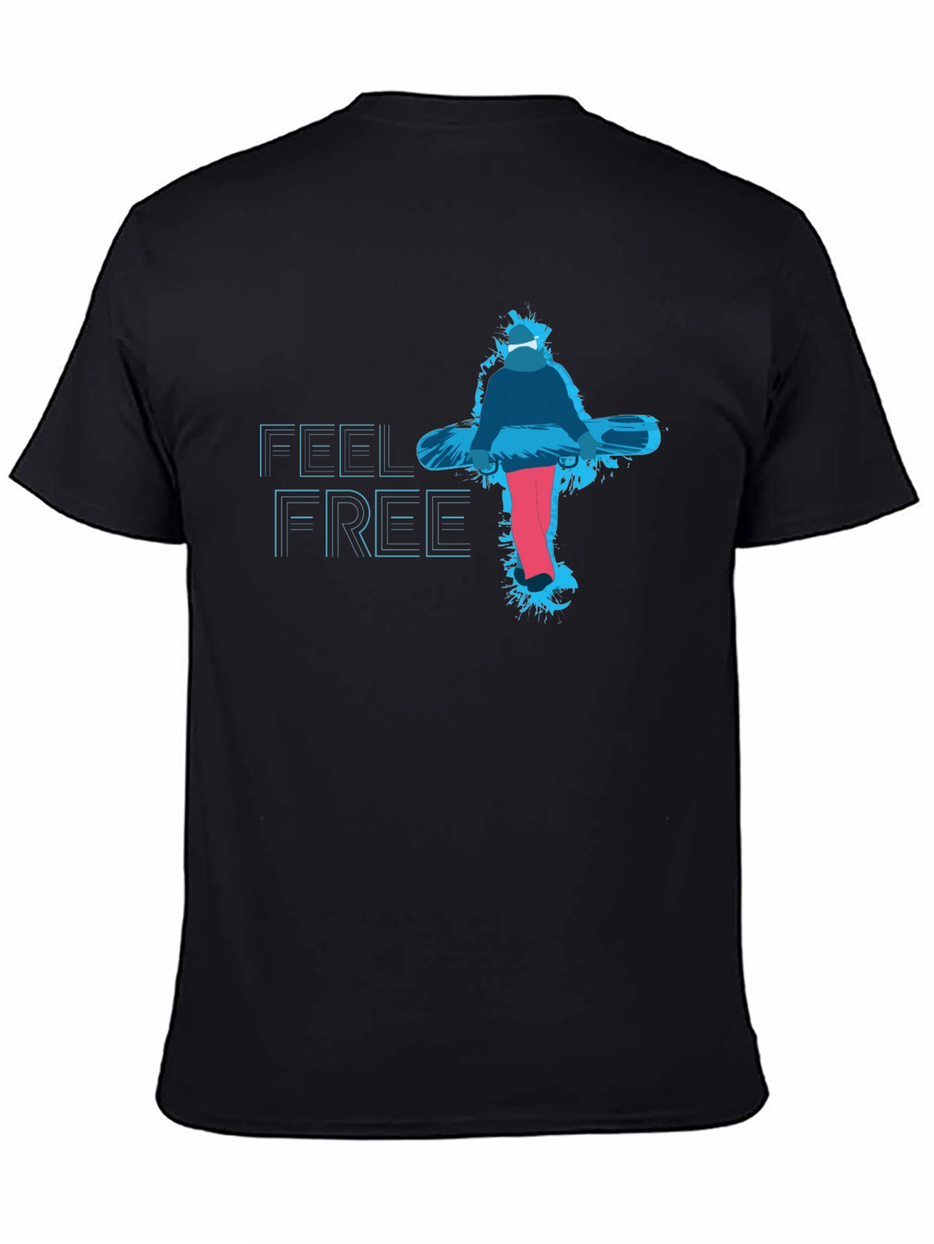 Feel Free Snowboard Graphic T-Shirt
