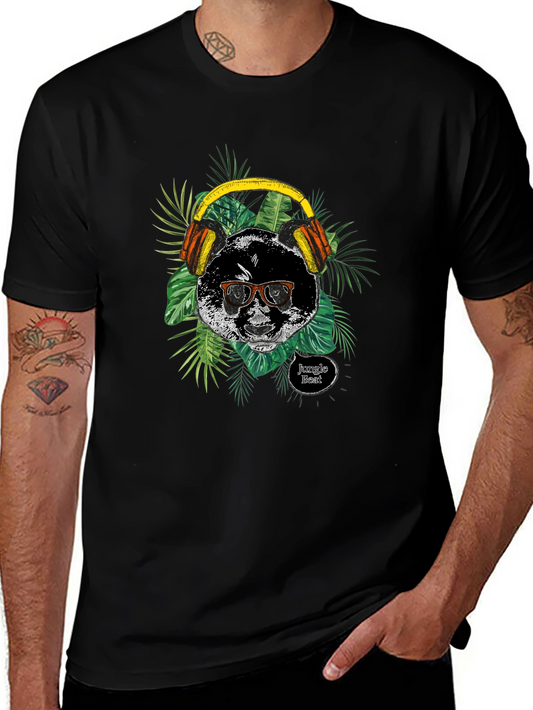 Jungle Beat Panda Graphic Tee