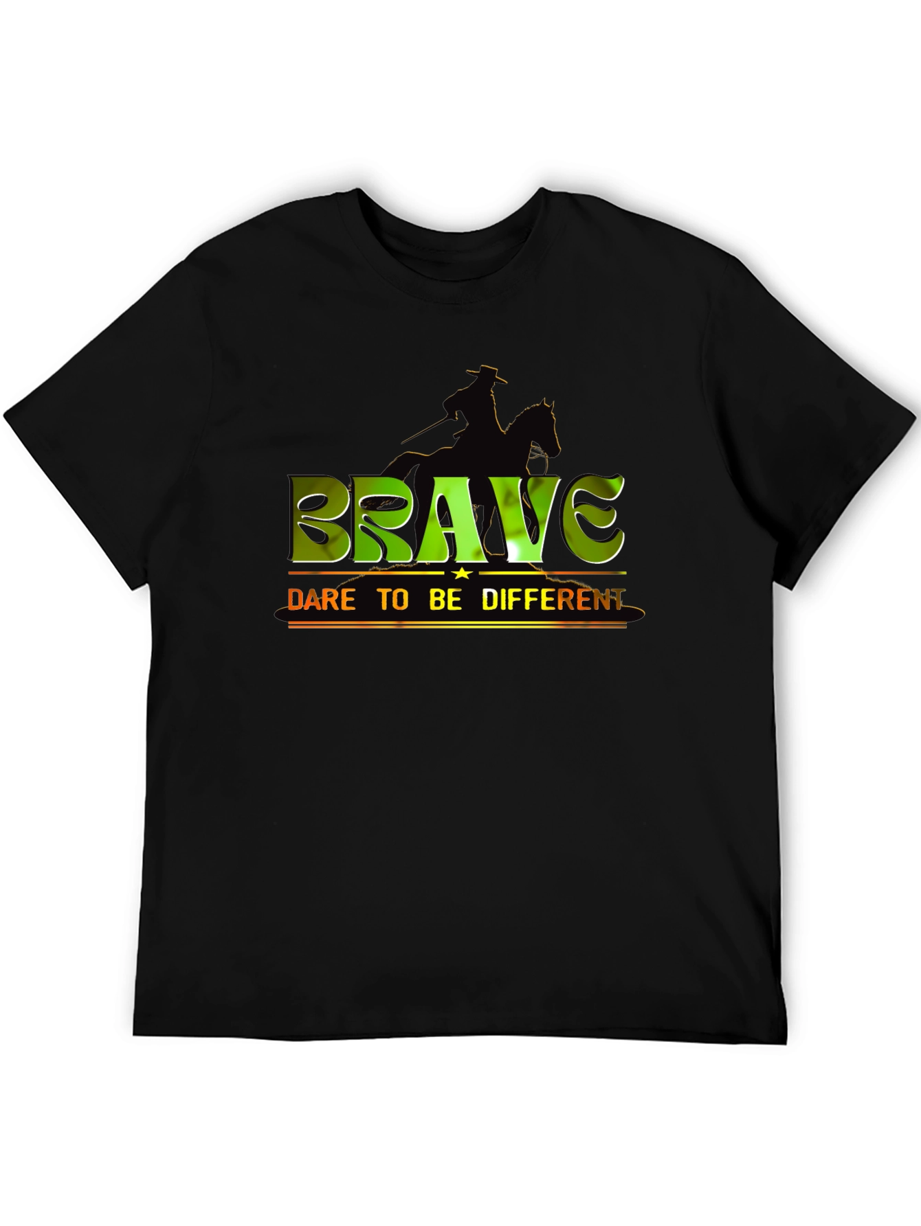 Brave T-Shirt - Dare to Be Different Graphic Tee