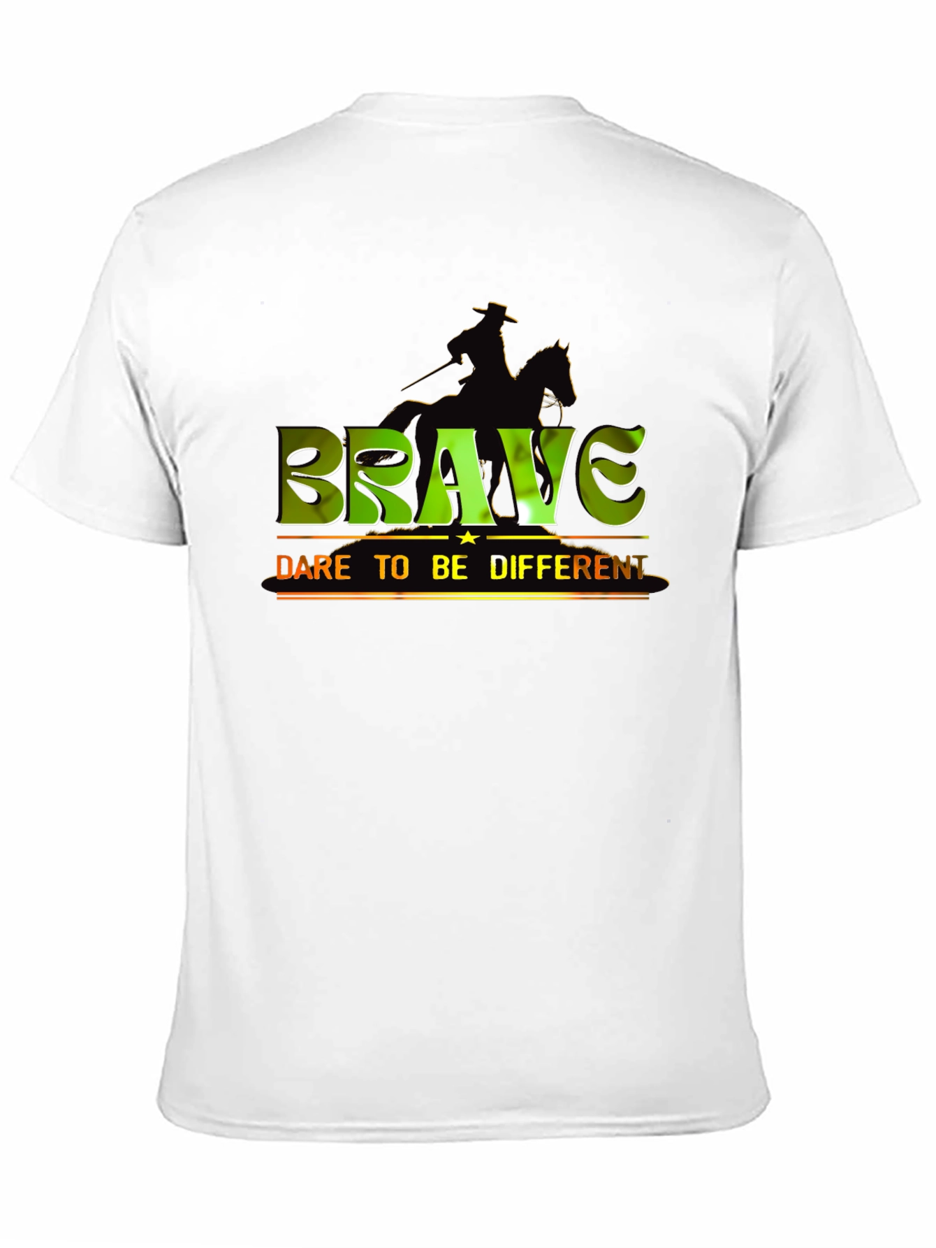 Brave T-Shirt - Dare to Be Different Graphic Tee