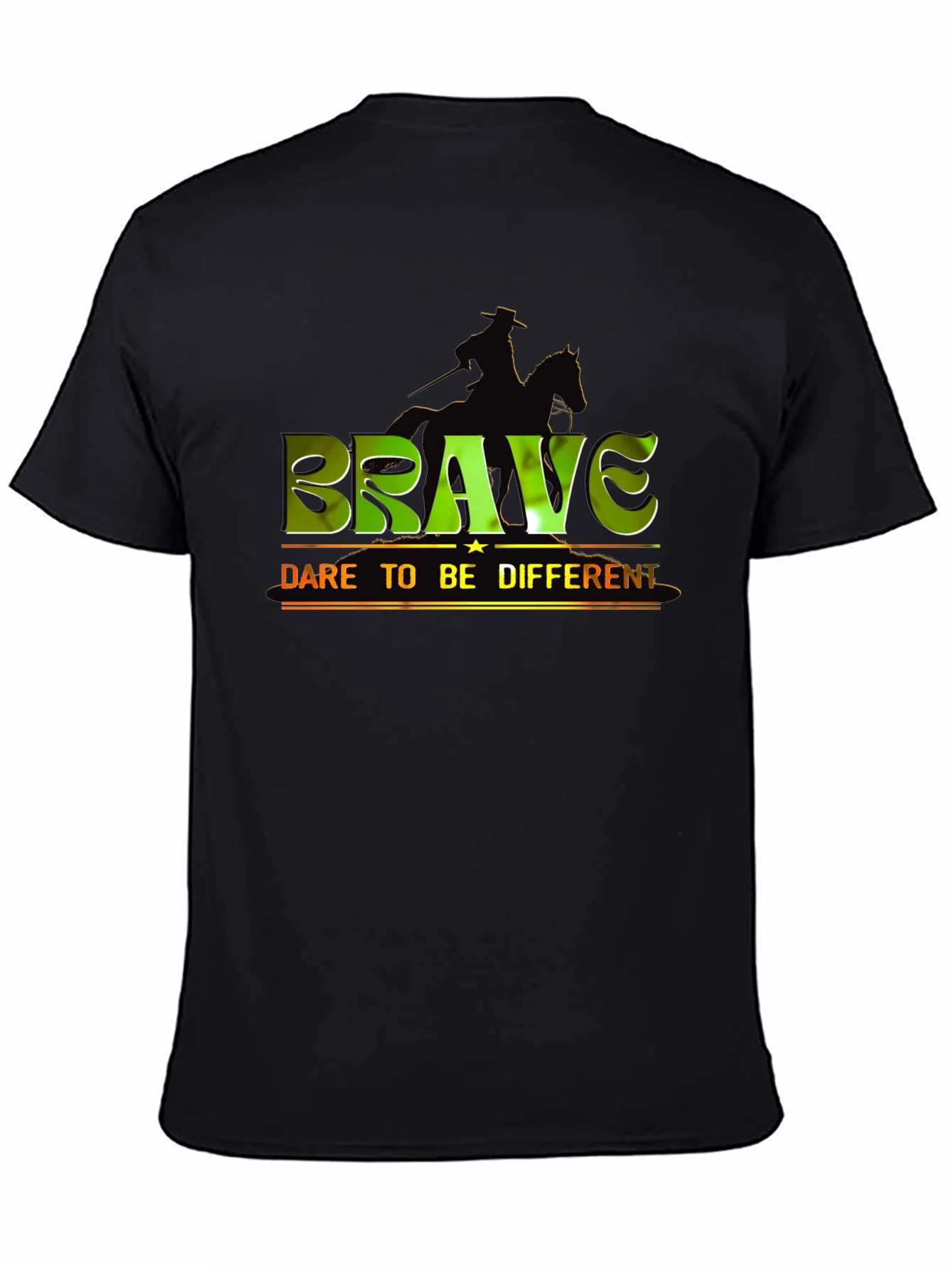 Brave T-Shirt - Dare to Be Different Graphic Tee