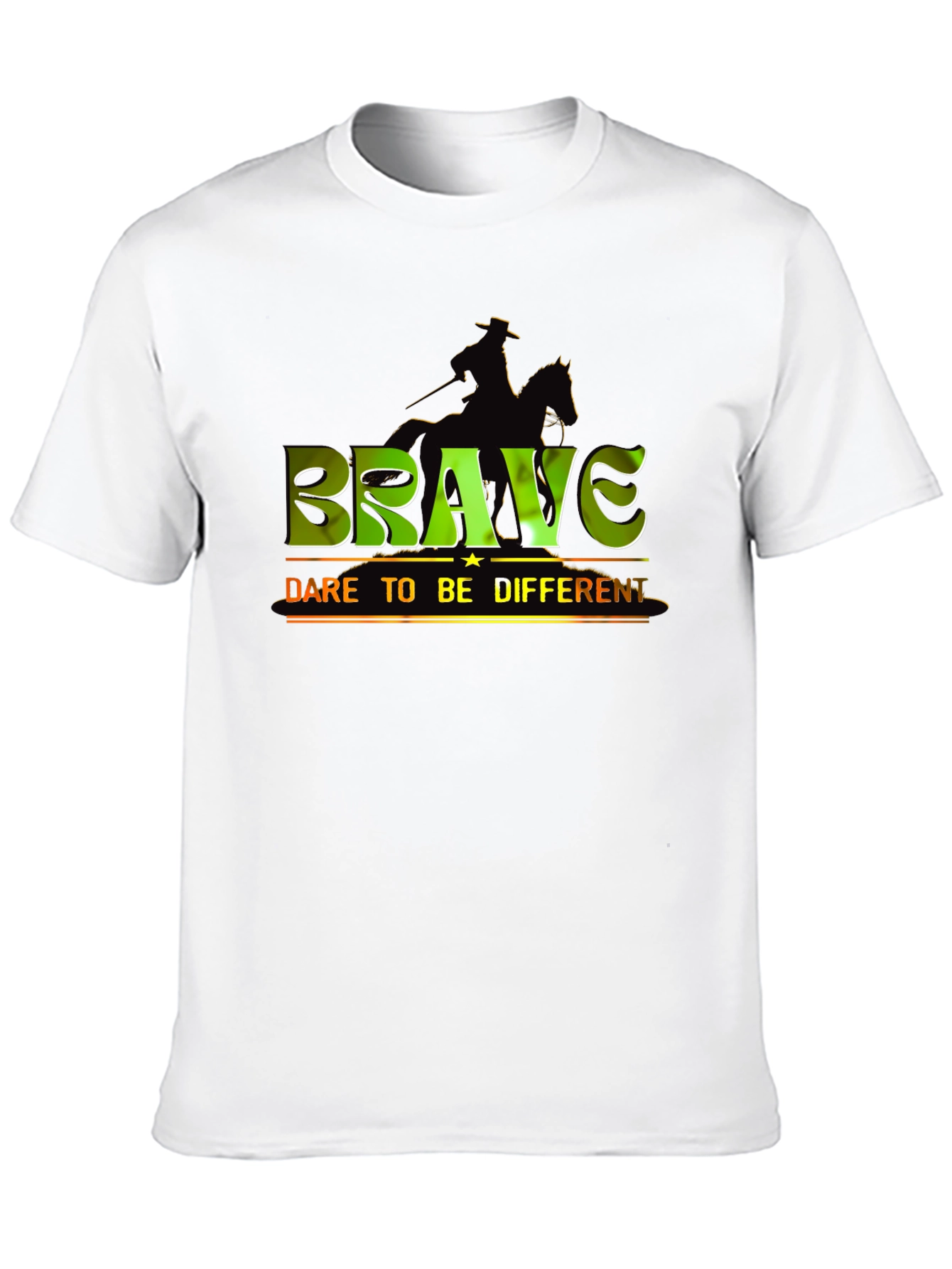 Brave T-Shirt - Dare to Be Different Graphic Tee