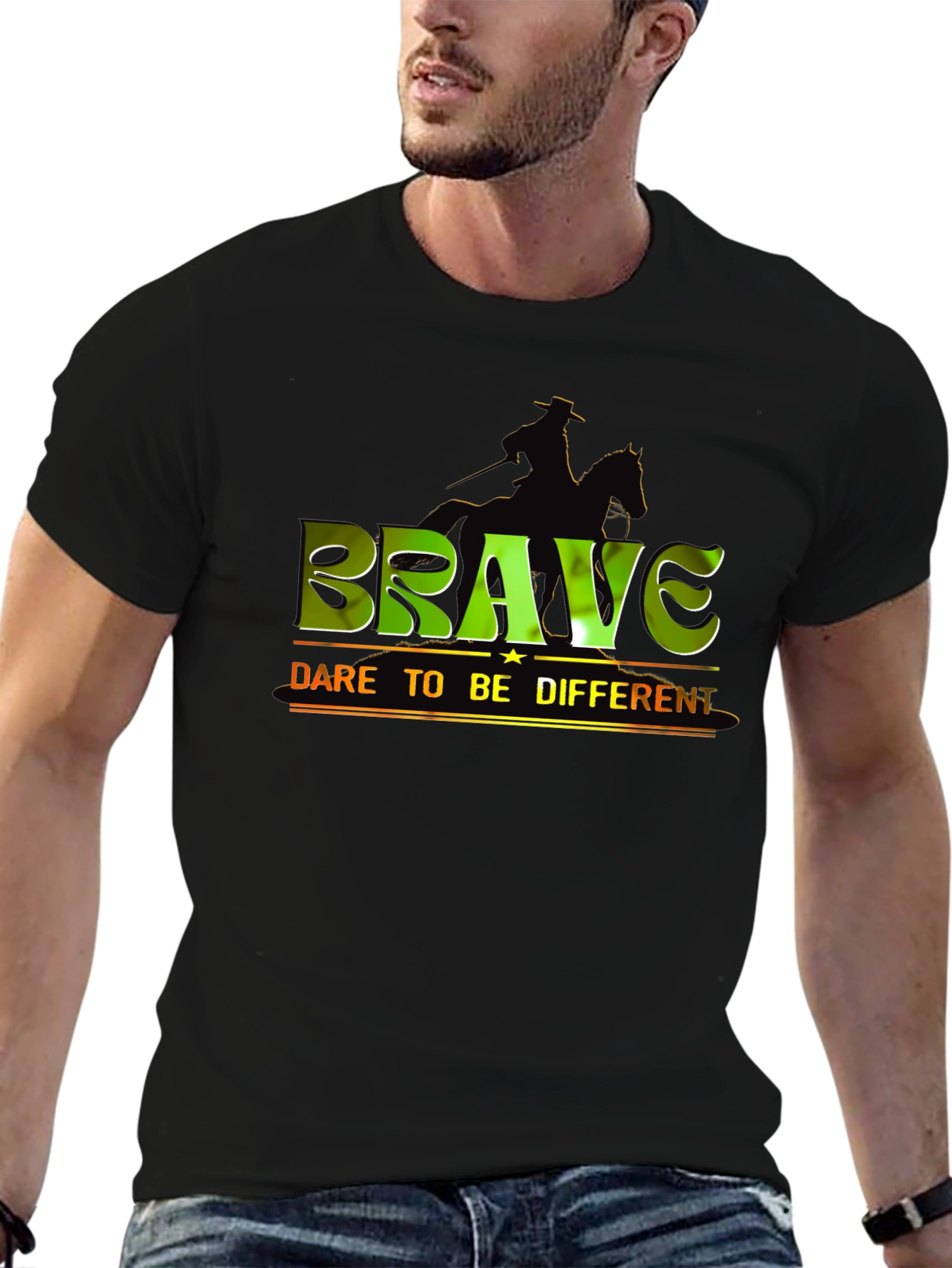 Brave T-Shirt - Dare to Be Different Graphic Tee