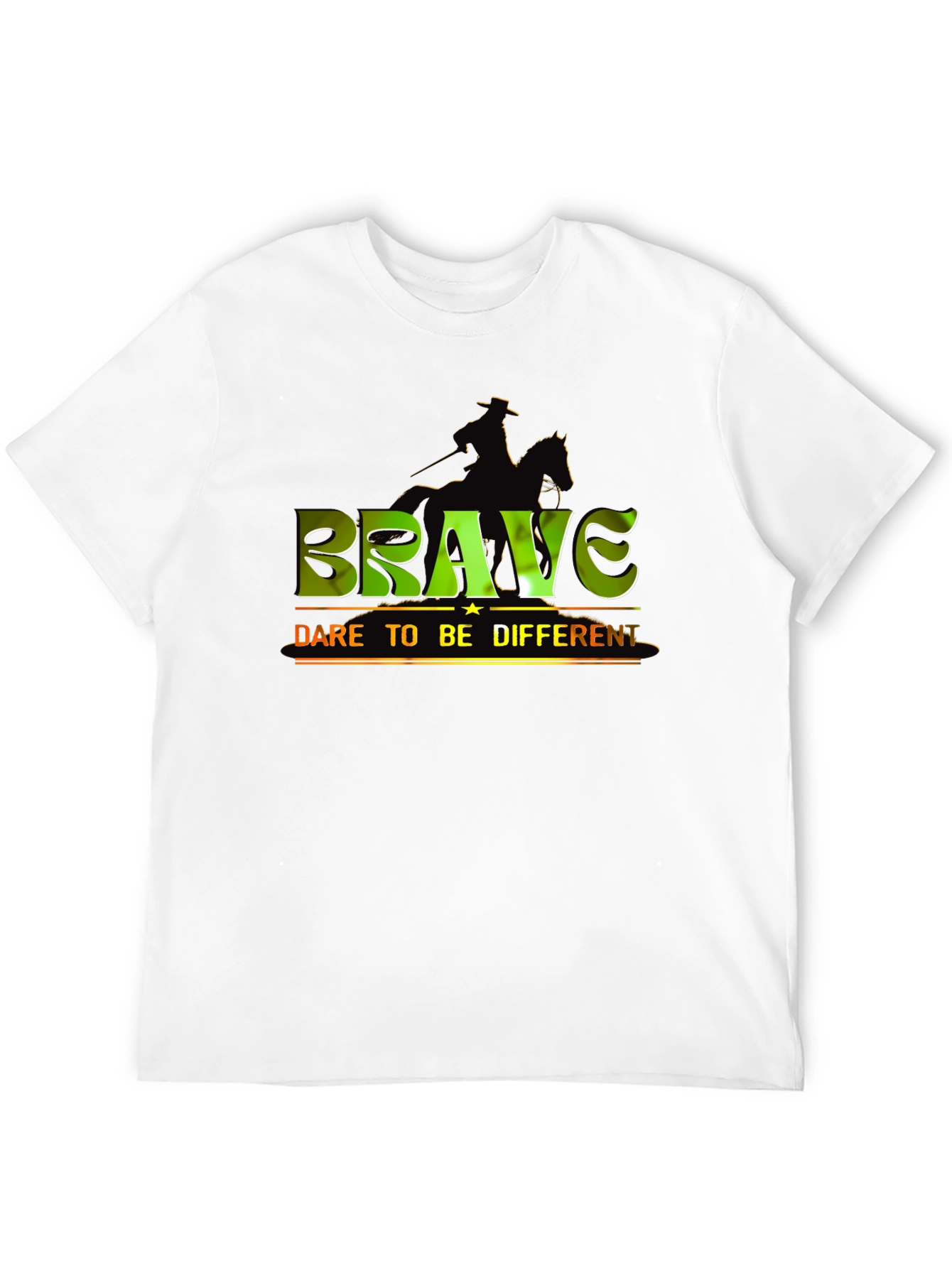 Brave T-Shirt - Dare to Be Different Graphic Tee