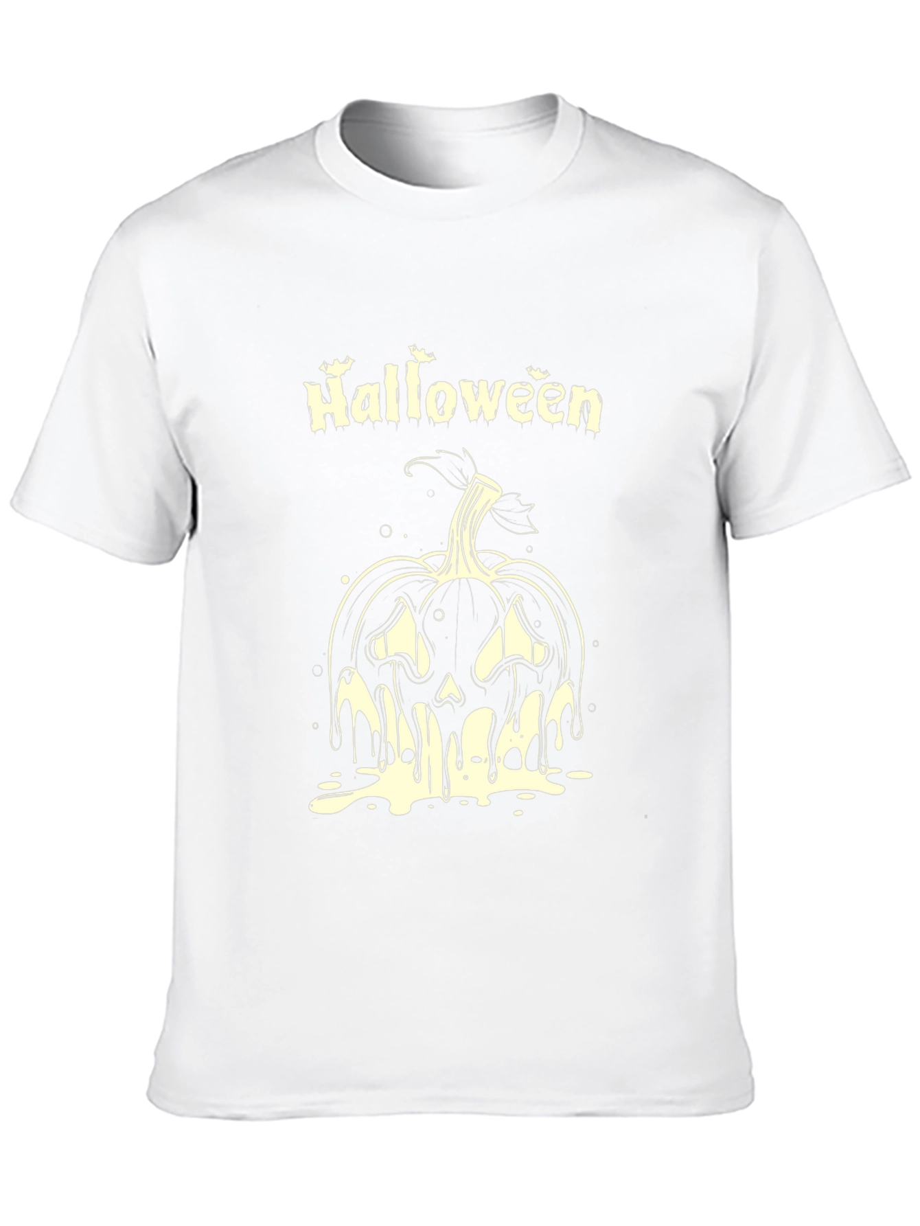 Halloween Pumpkin Black T-Shirt