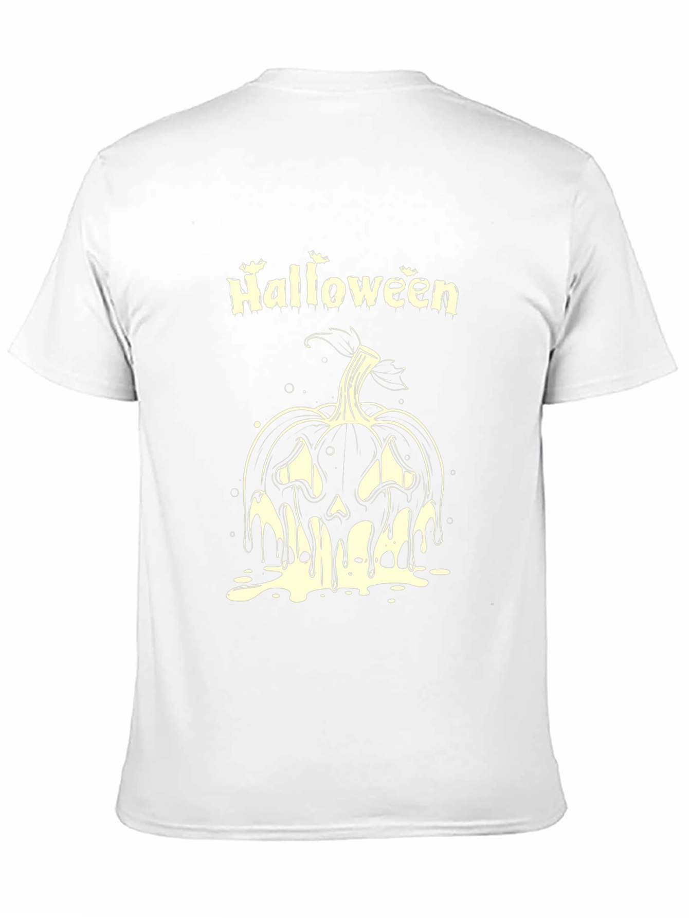 Halloween Pumpkin Black T-Shirt