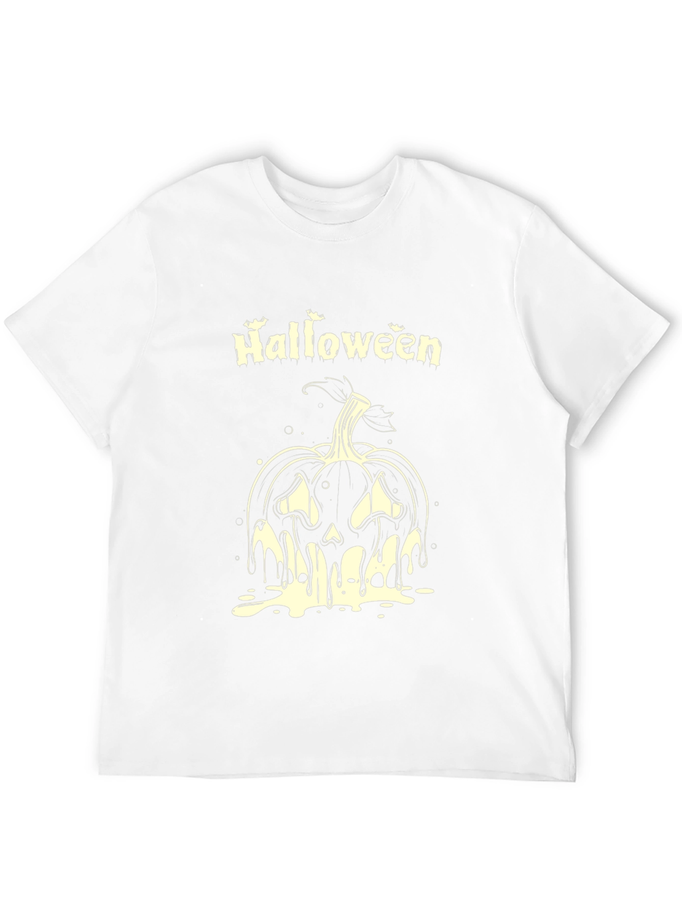 Halloween Pumpkin Black T-Shirt