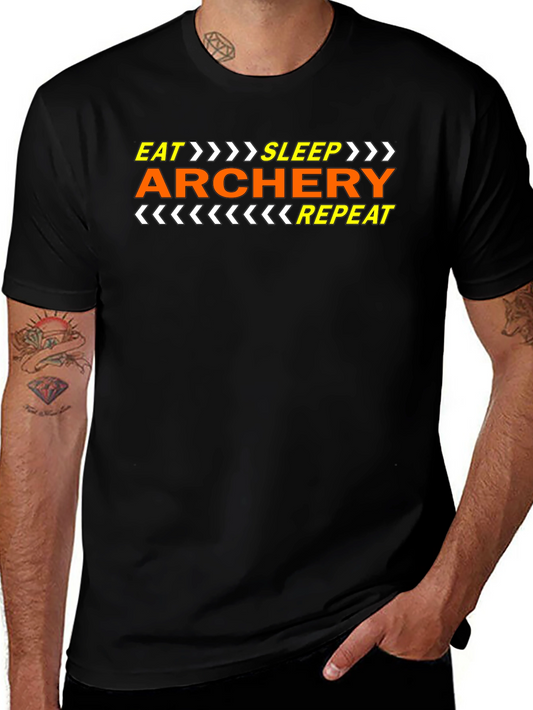 Eat Sleep Archery Repeat T-Shirt