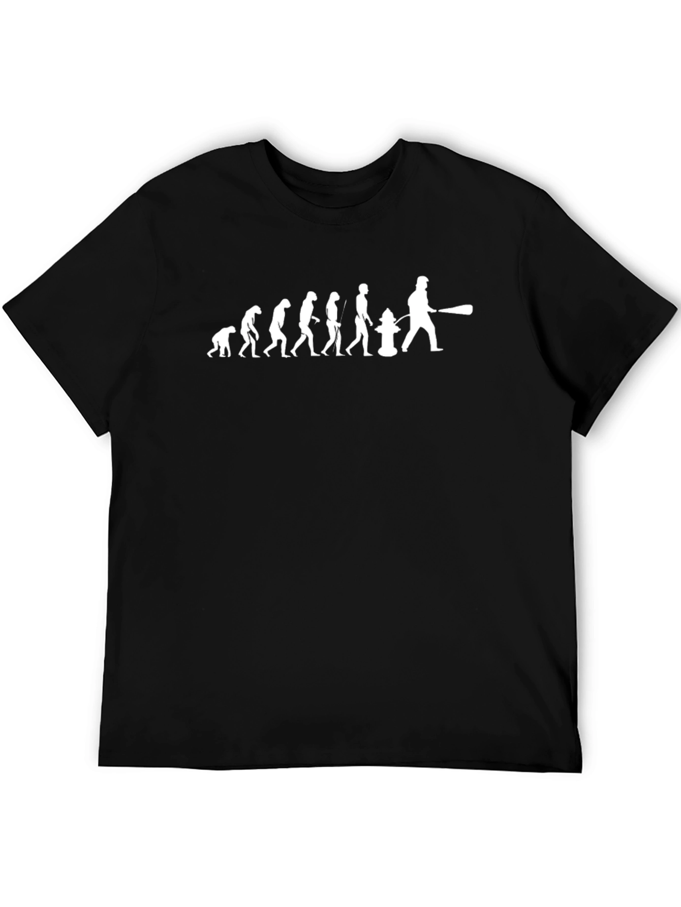 Evolution of a Baseball Fan Funny T-Shirt