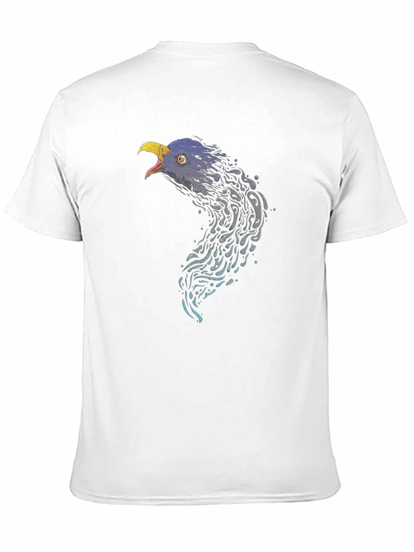 Eagle Head Graphic Black T-Shirt