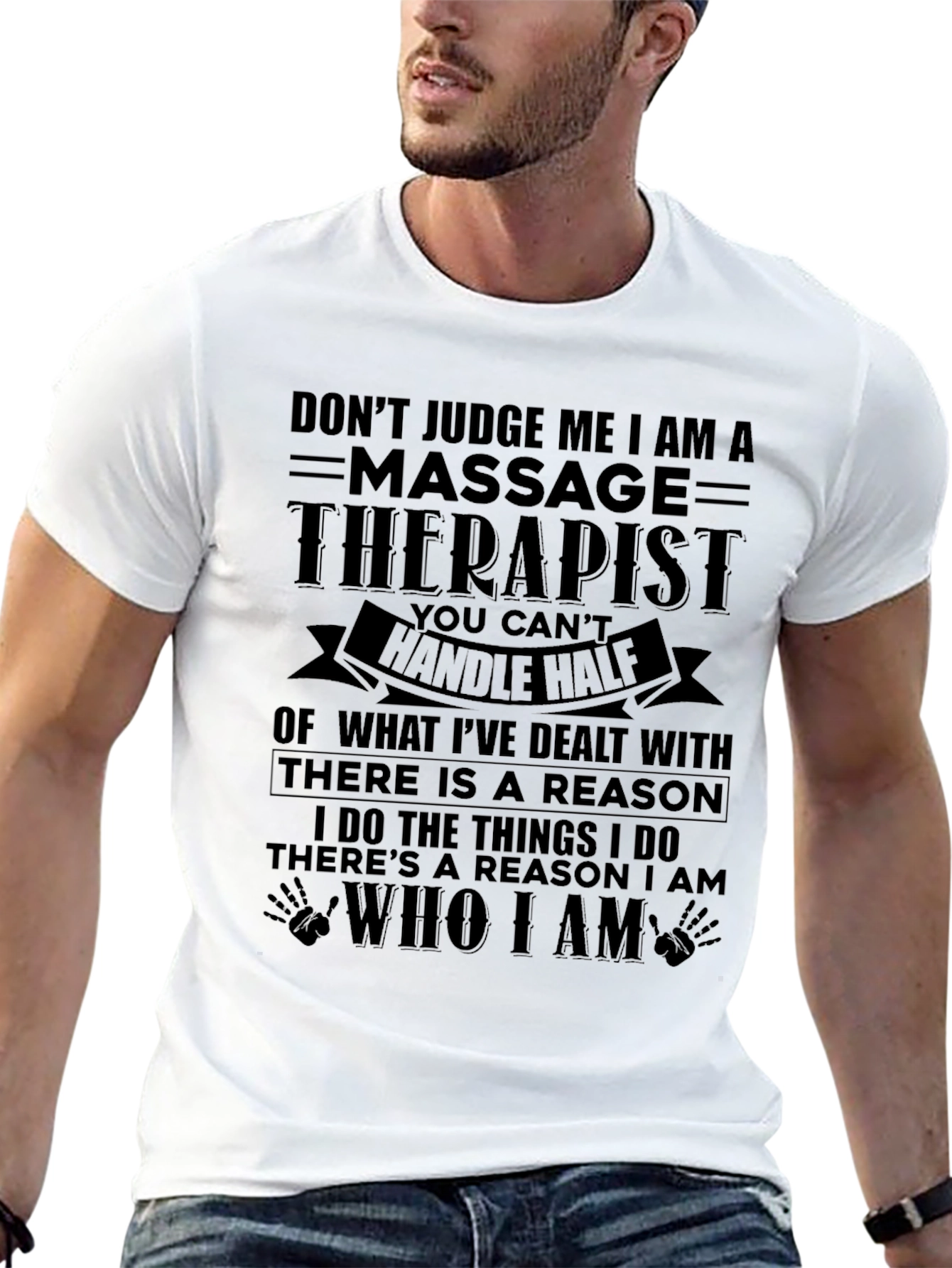 Massage Therapist T-Shirt - Dont Judge Me