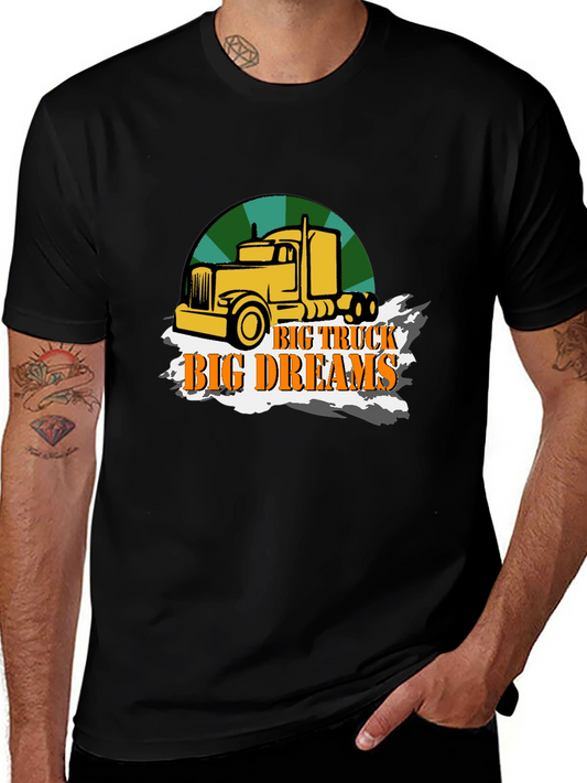 Big Truck Big Dreams T-Shirt - Black