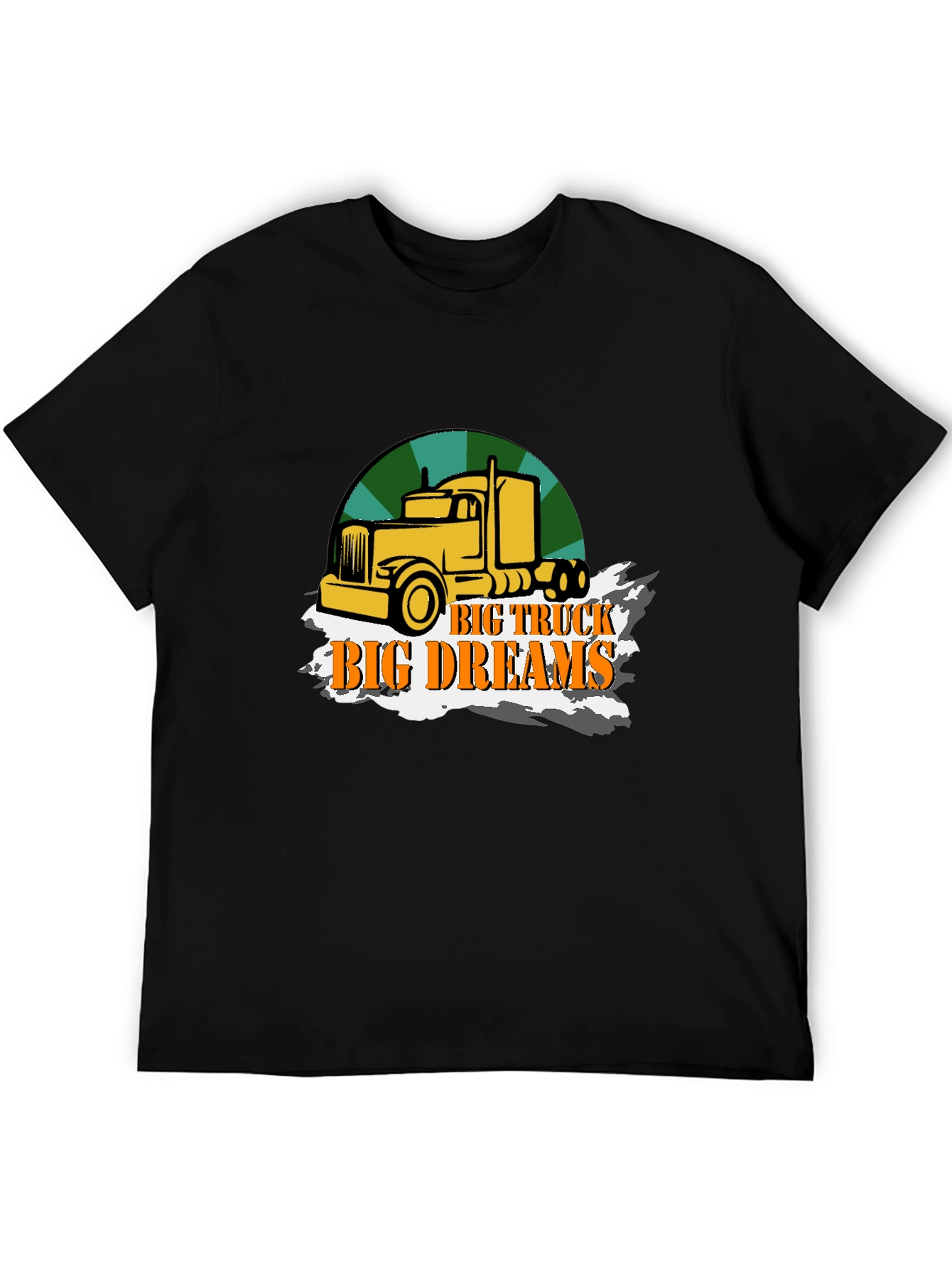 Big Truck Big Dreams T-Shirt - Black