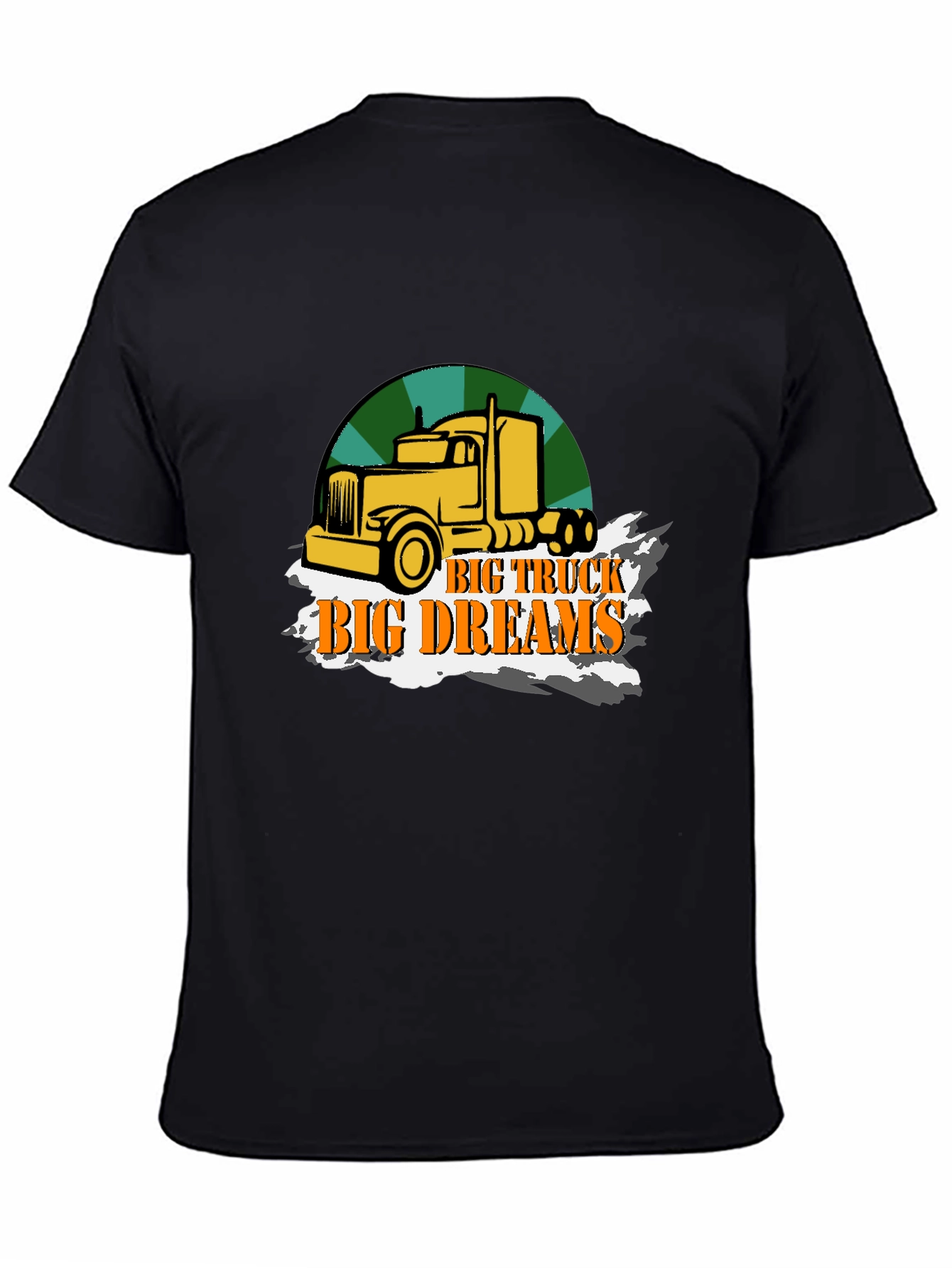 Big Truck Big Dreams T-Shirt - Black
