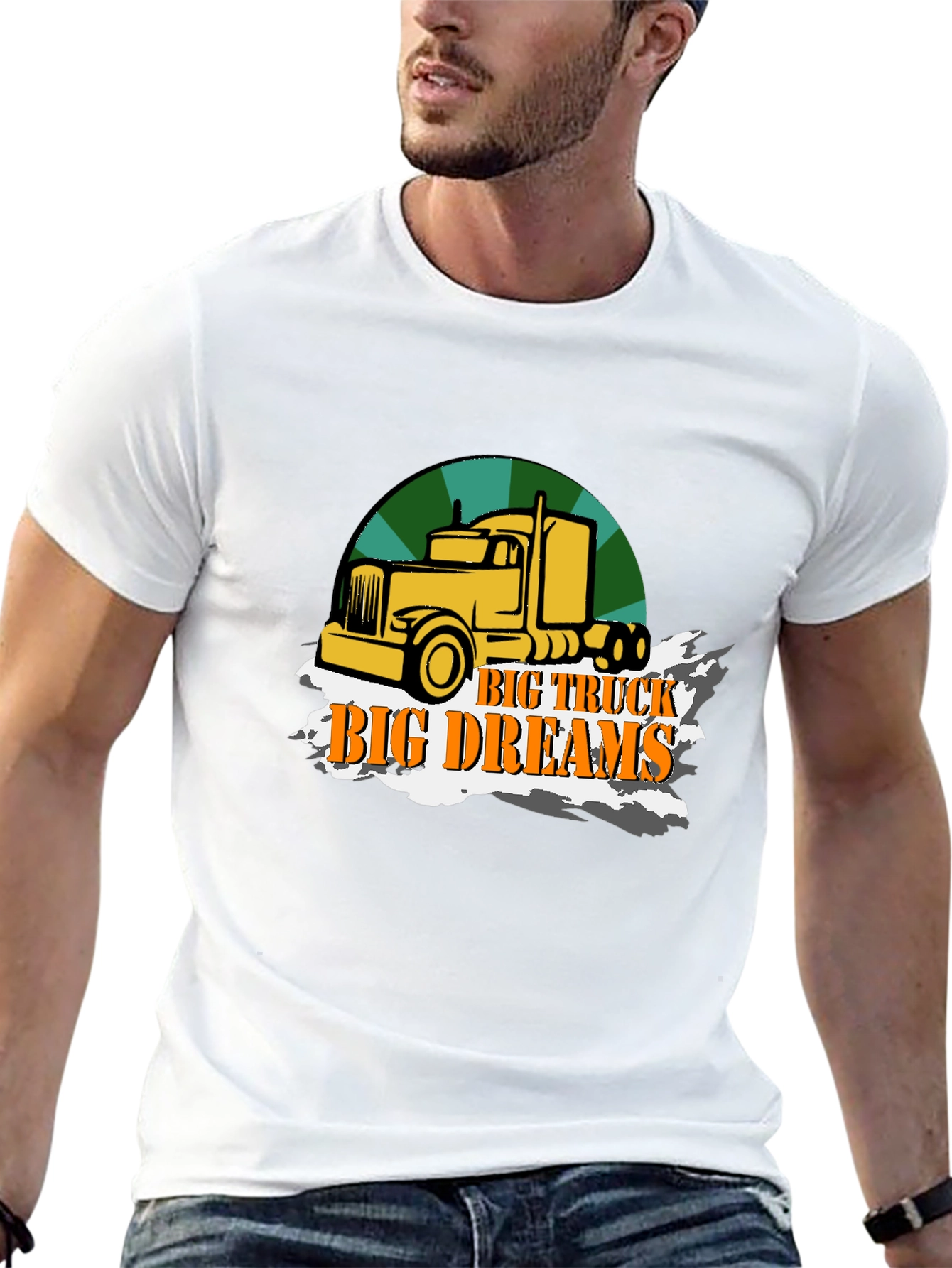 Big Truck Big Dreams T-Shirt - Black