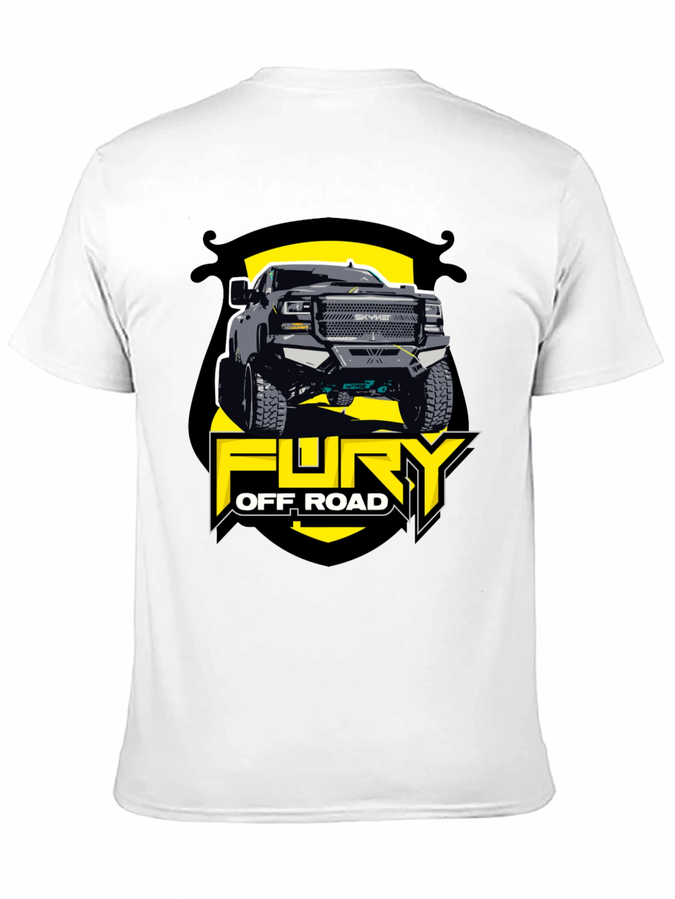 Fury Off Road Truck Graphic Tee - Black