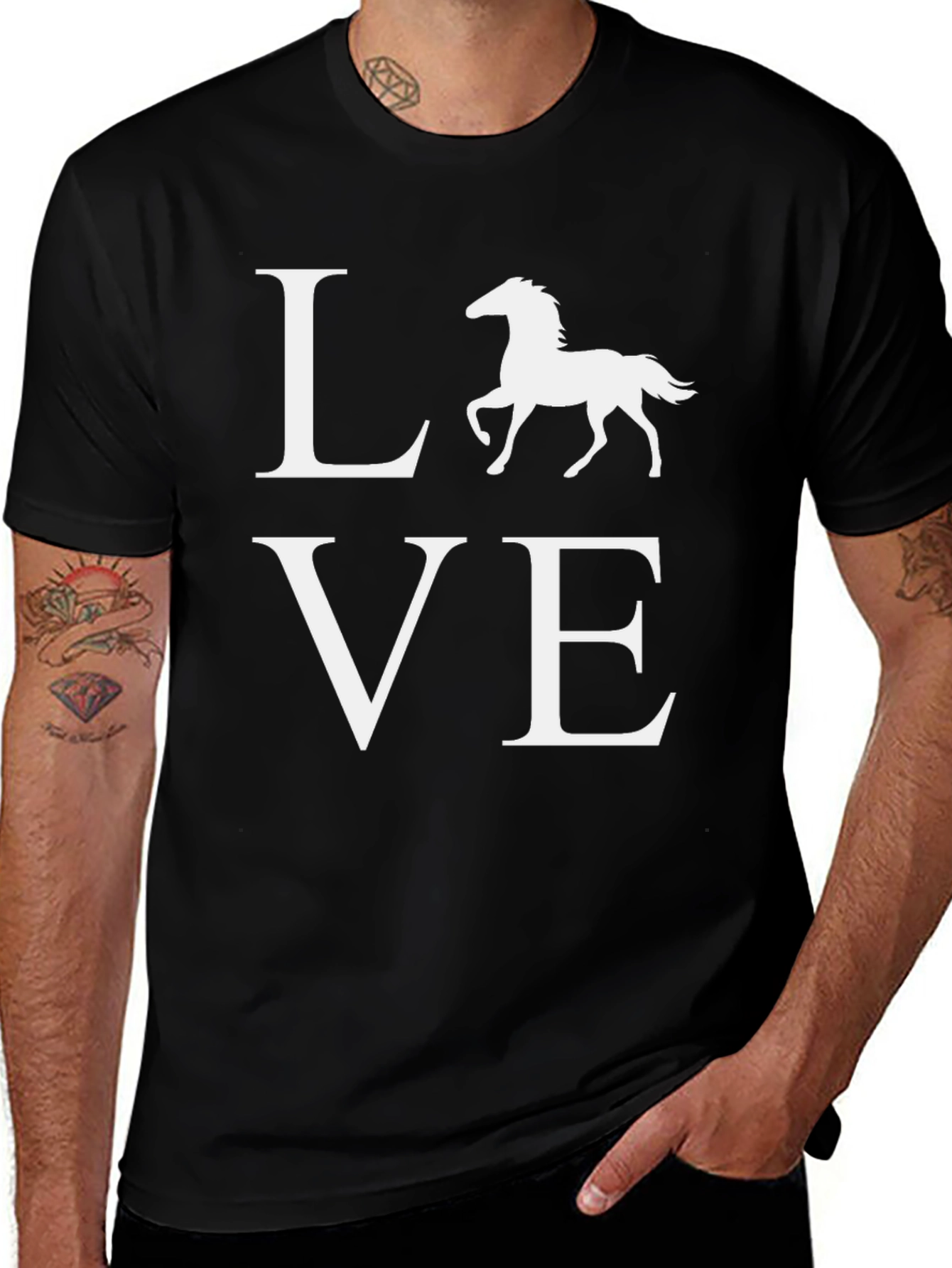 Horse Lover T-Shirt - Equestrian Love Tee
