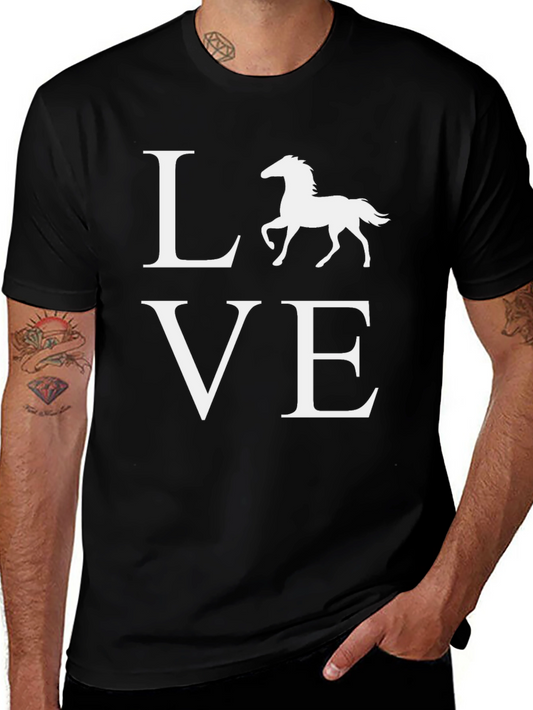 Horse Lover T-Shirt - Equestrian Love Tee