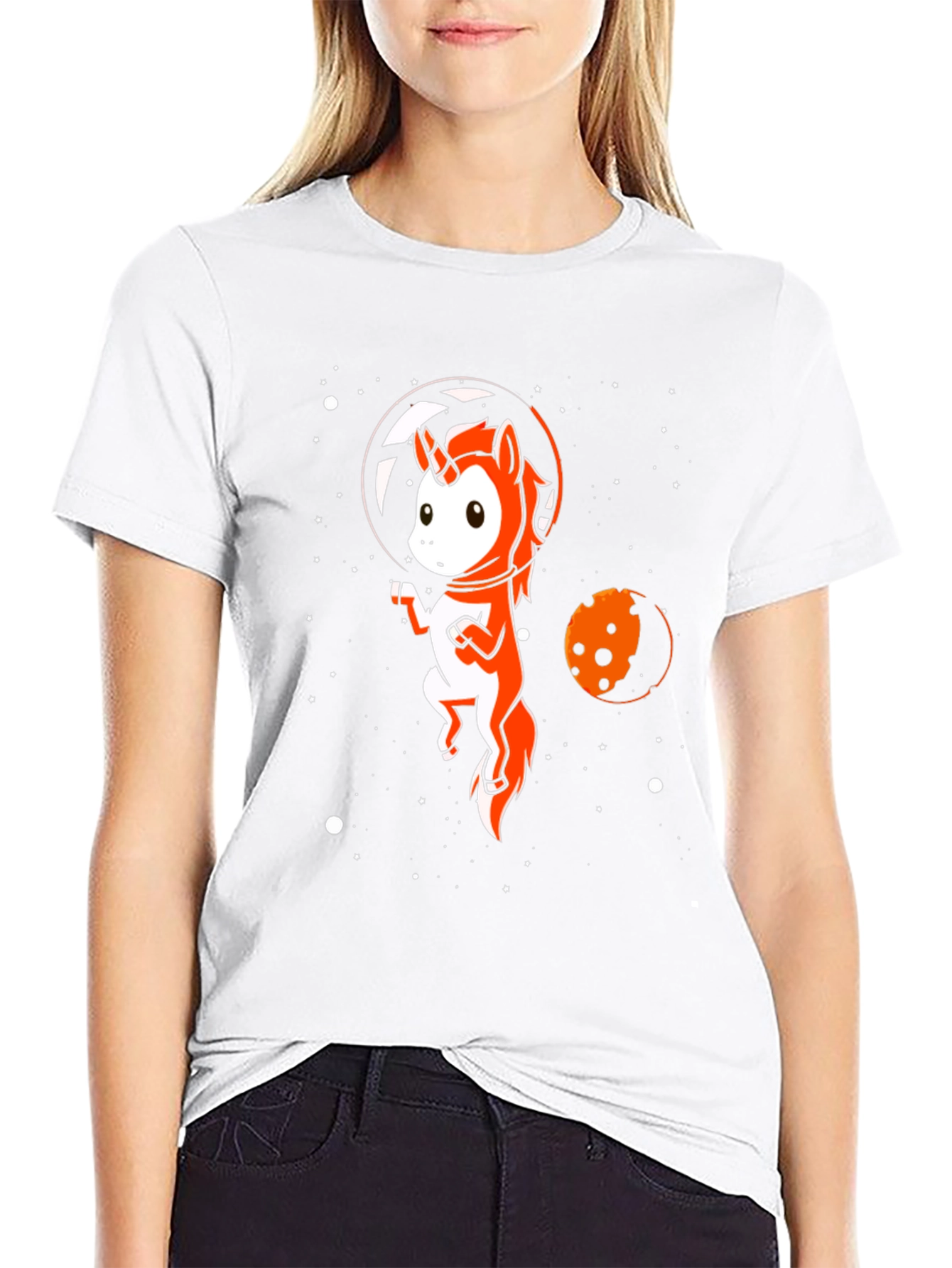 Unicorn Astronaut T-Shirt - Space Adventure