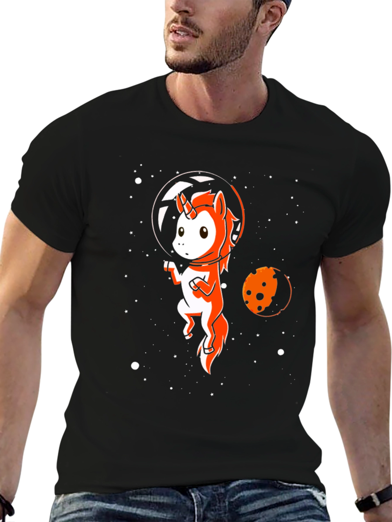 Unicorn Astronaut T-Shirt - Space Adventure