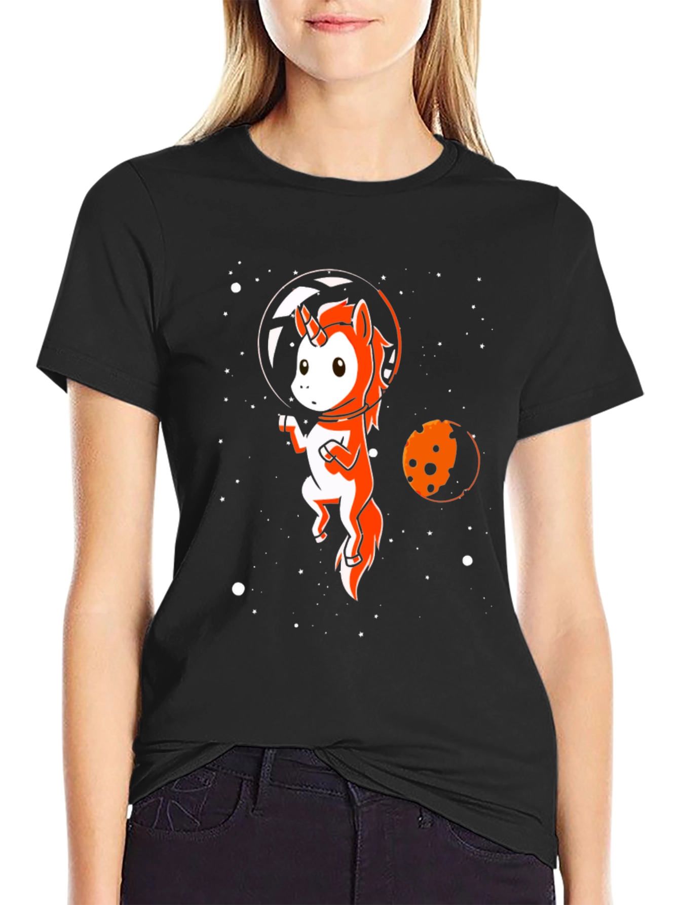 Unicorn Astronaut T-Shirt - Space Adventure