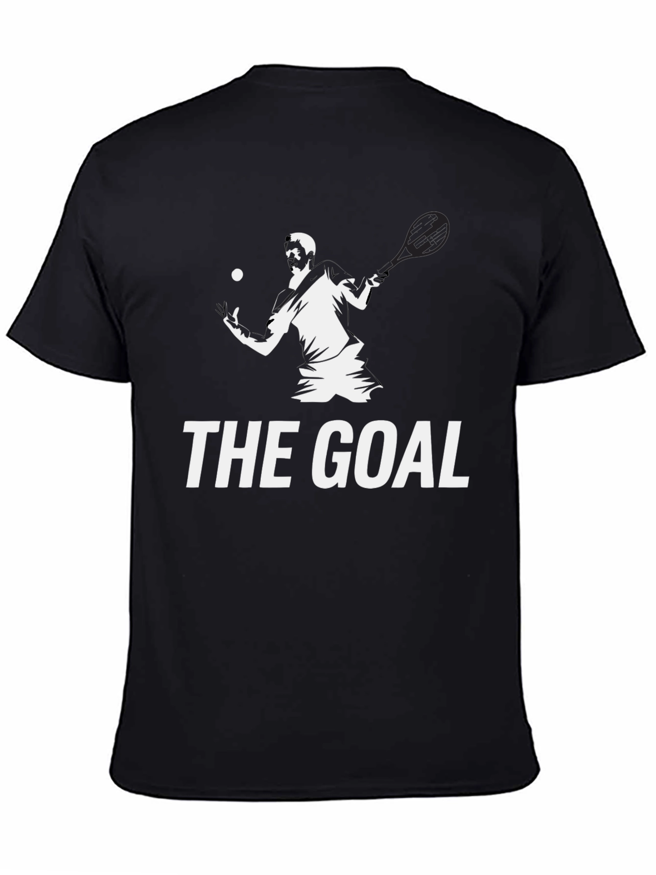 The Goal Graphic Tee - Tennis Player Design