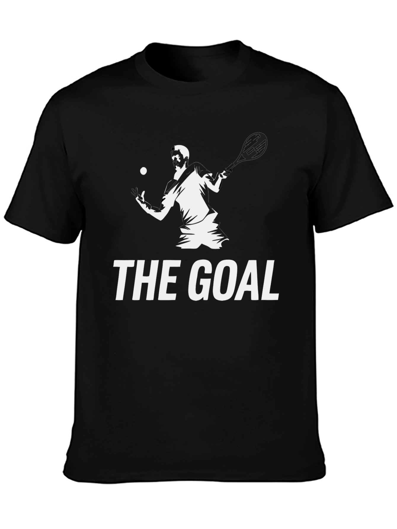 The Goal Graphic Tee - Tennis Player Design