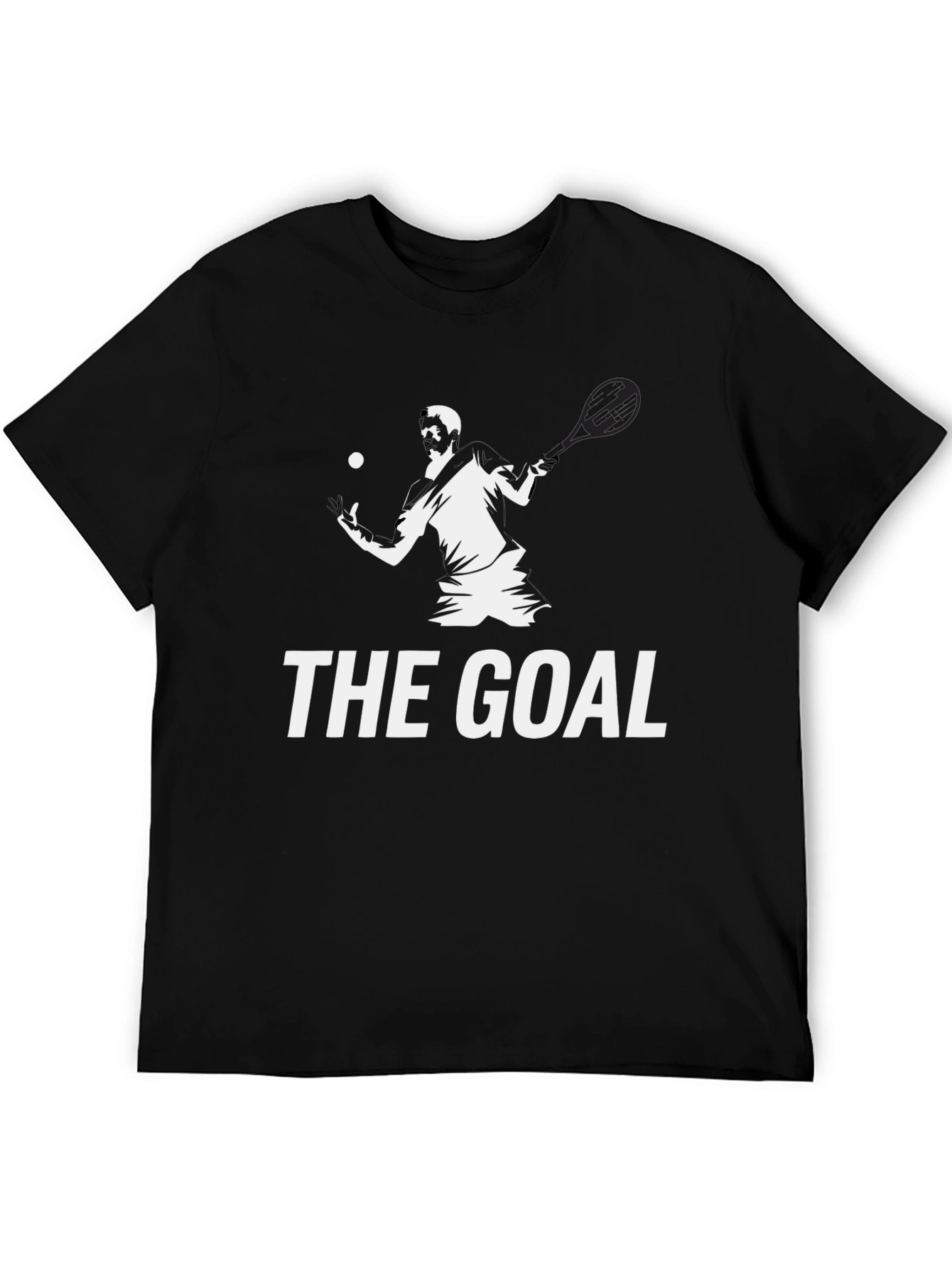 The Goal Graphic Tee - Tennis Player Design