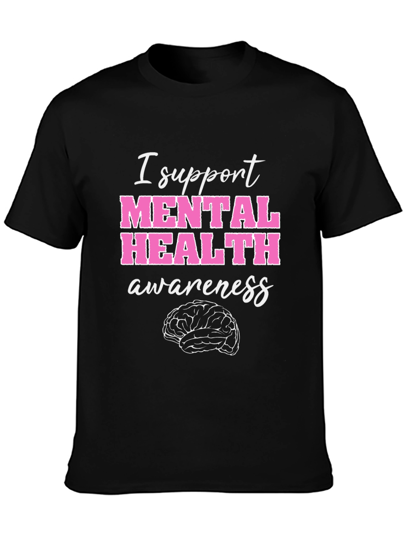 Mental Health Awareness T-Shirt - I Support