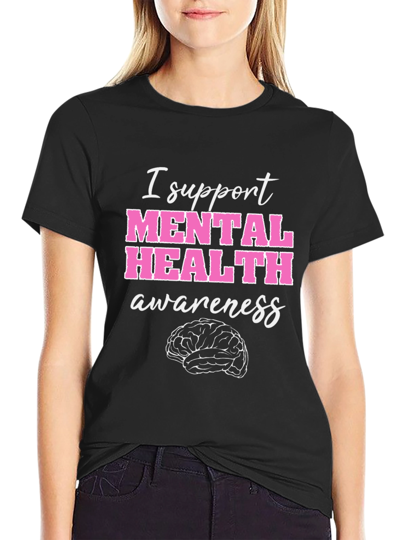 Mental Health Awareness T-Shirt - I Support