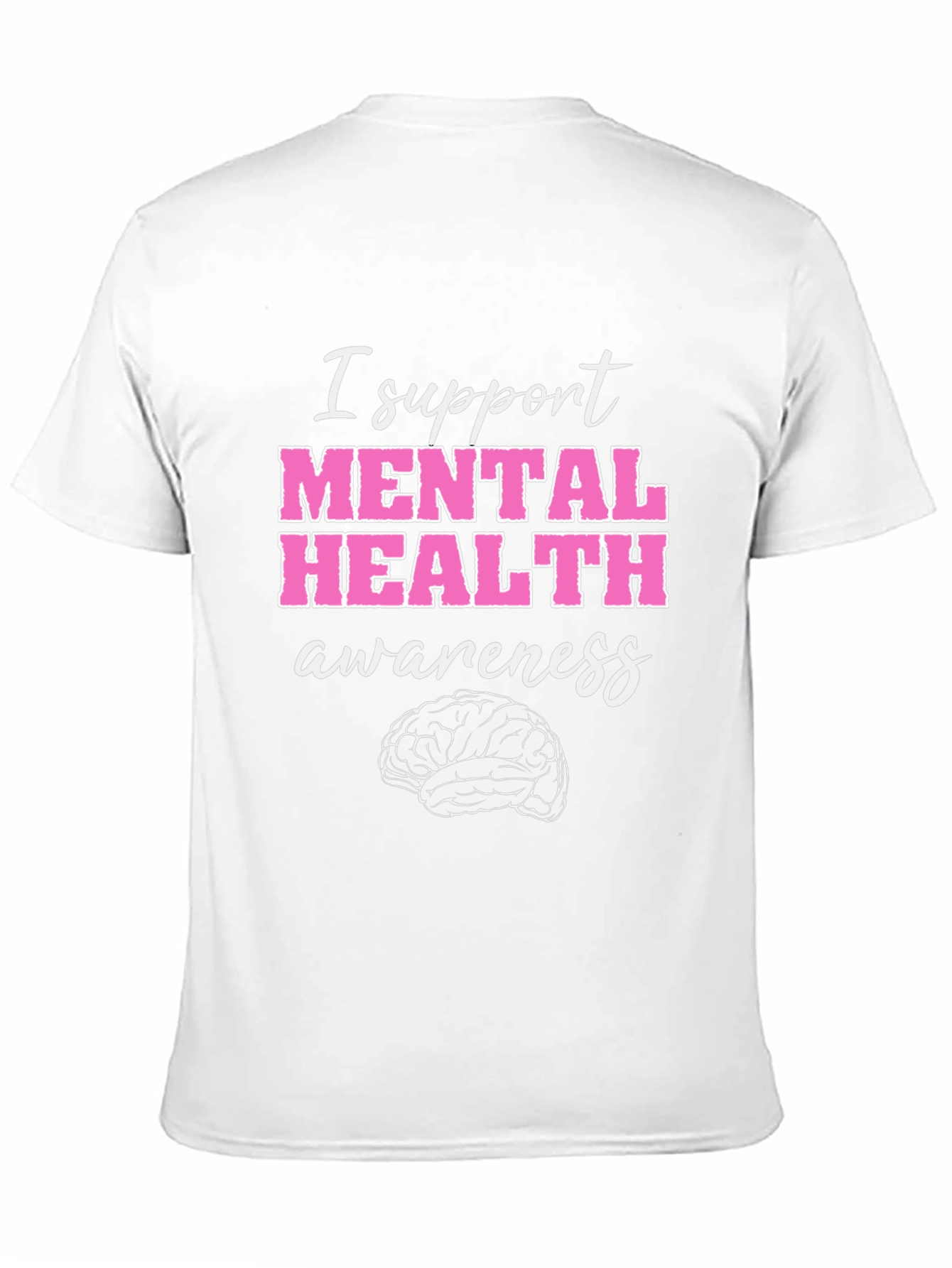 Mental Health Awareness T-Shirt - I Support