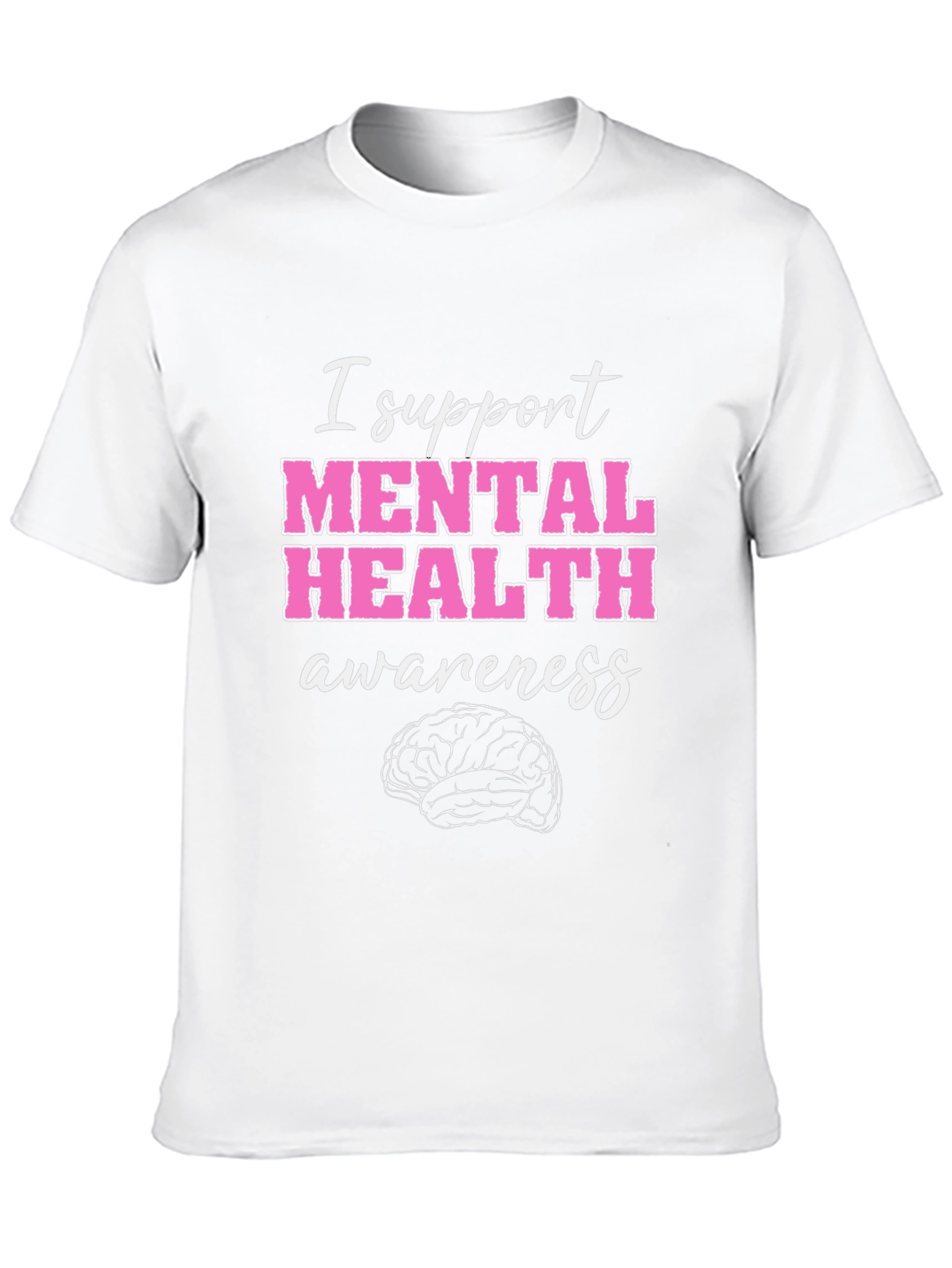 Mental Health Awareness T-Shirt - I Support