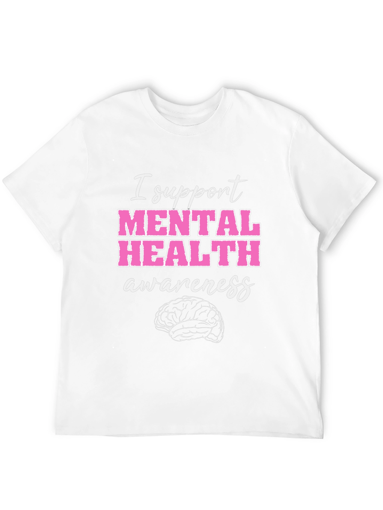 Mental Health Awareness T-Shirt - I Support