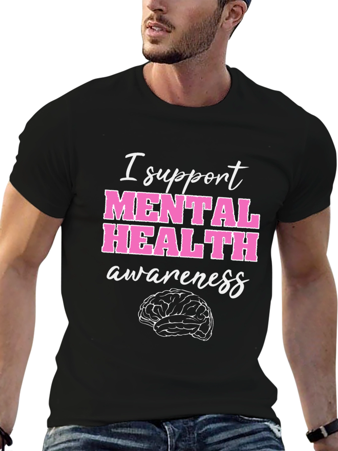 Mental Health Awareness T-Shirt - I Support