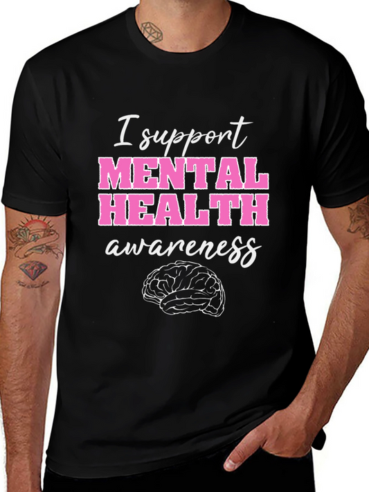 Mental Health Awareness T-Shirt - I Support