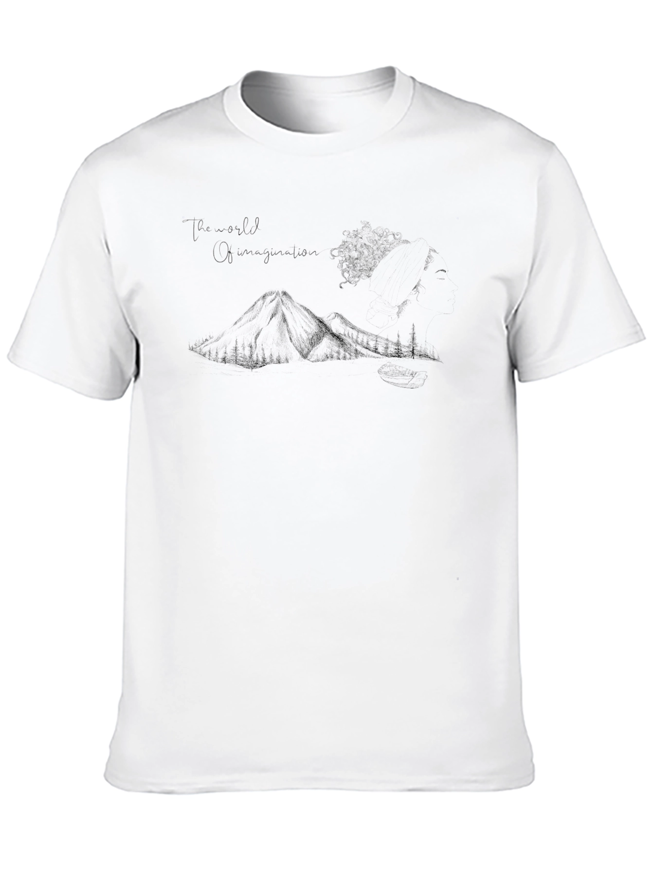 World of Imagination Black T-Shirt
