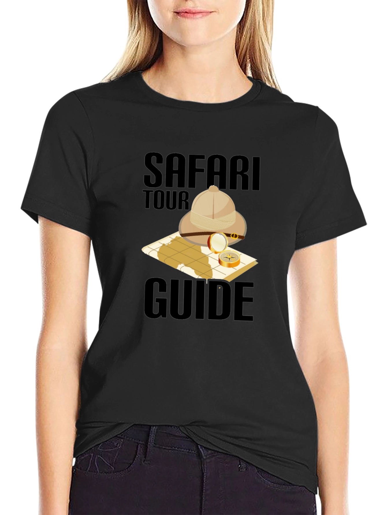 Safari Tour Guide Graphic Tee