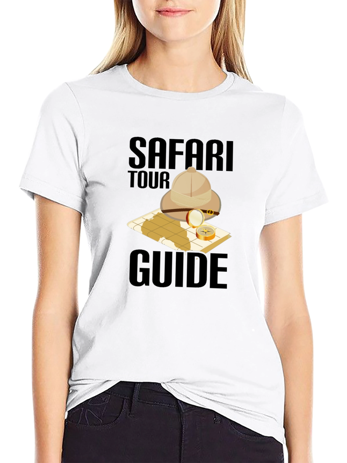 Safari Tour Guide Graphic Tee