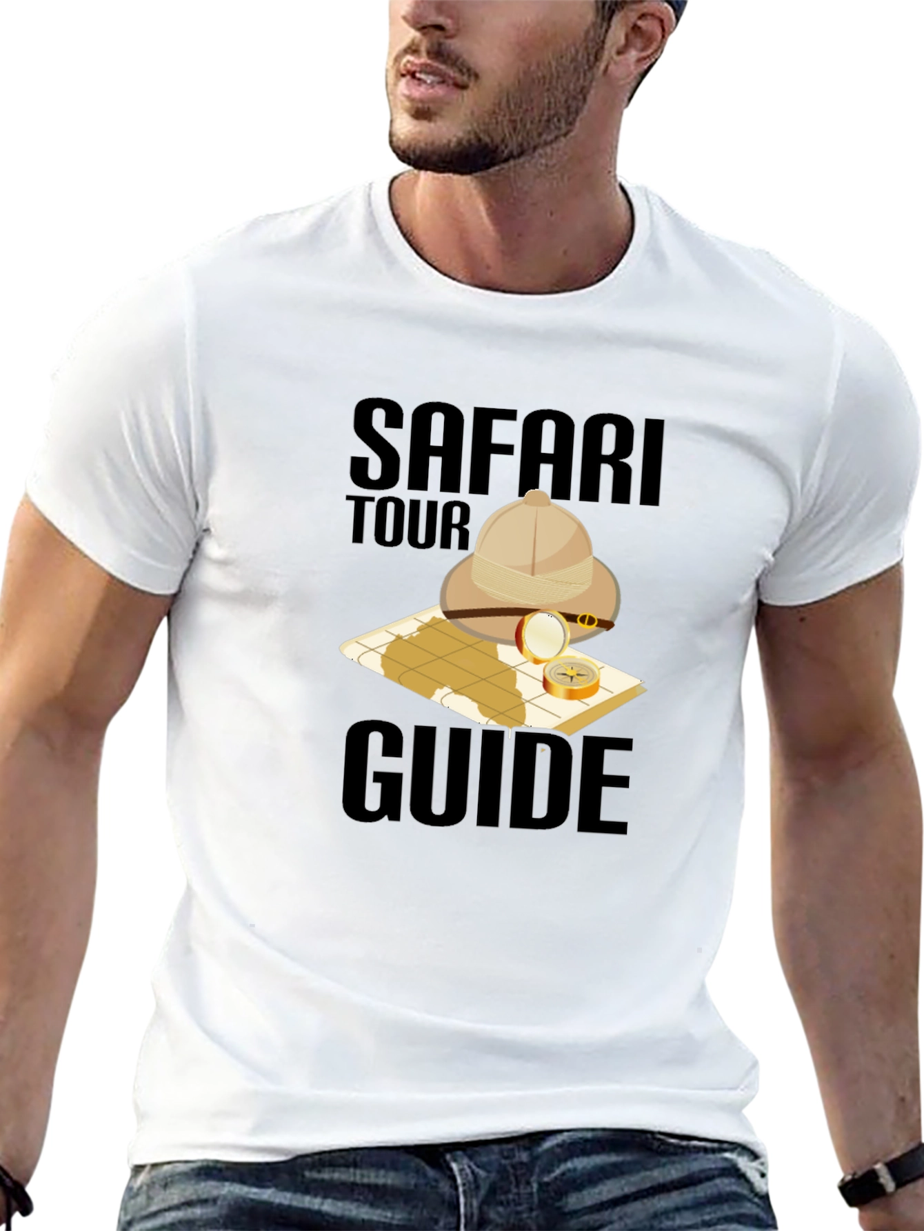 Safari Tour Guide Graphic Tee