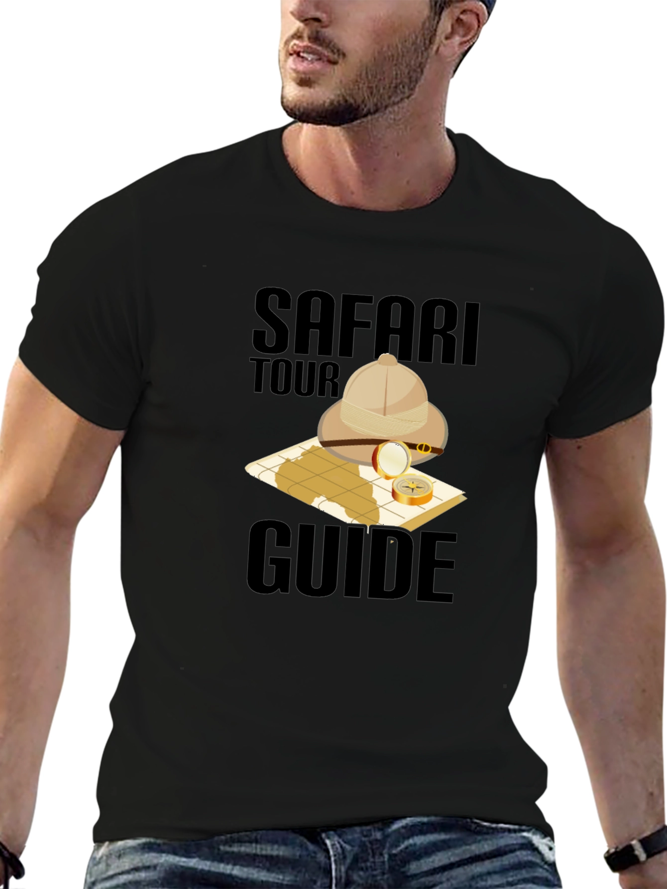 Safari Tour Guide Graphic Tee
