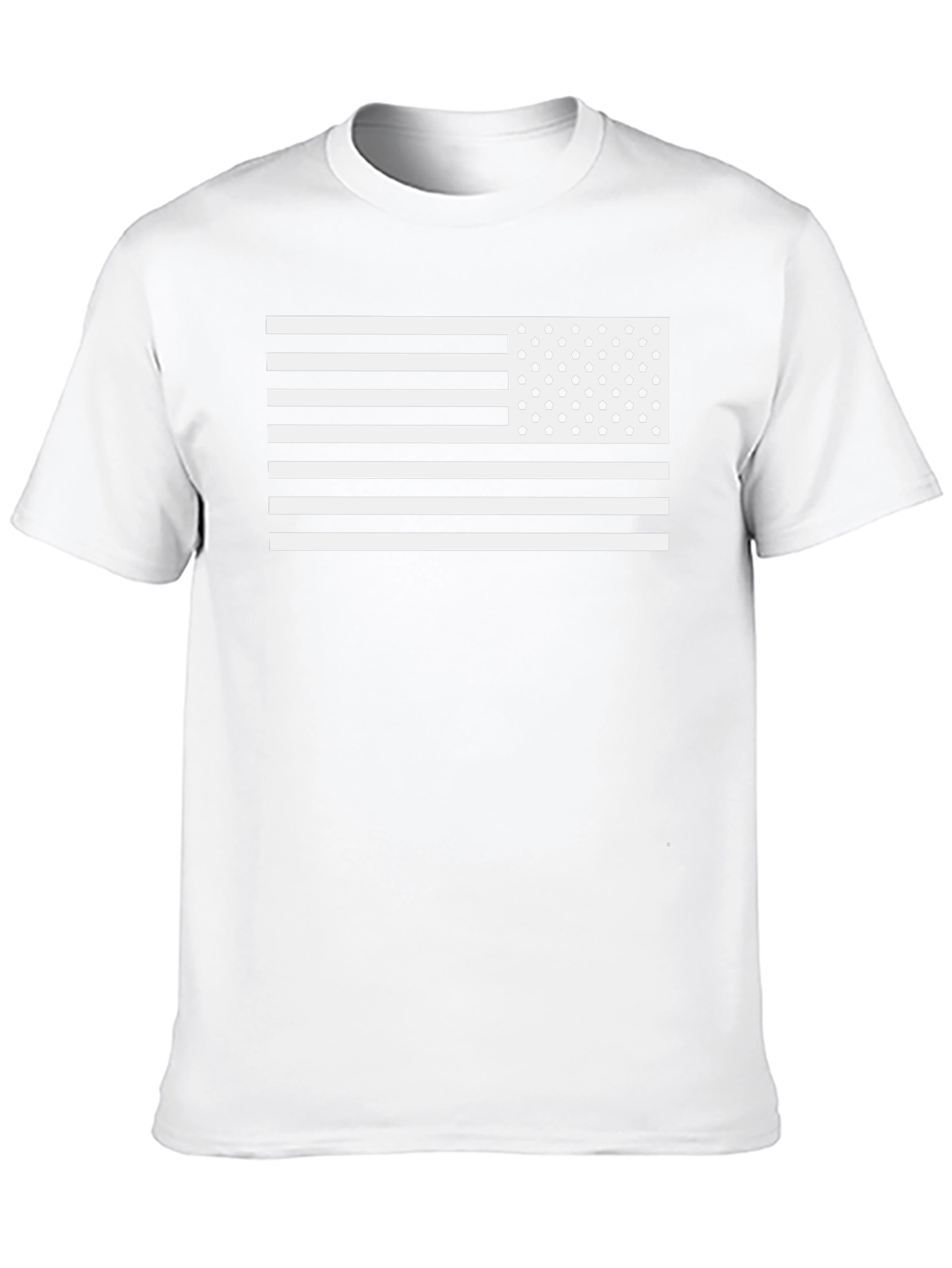 Black American Flag Graphic Tee
