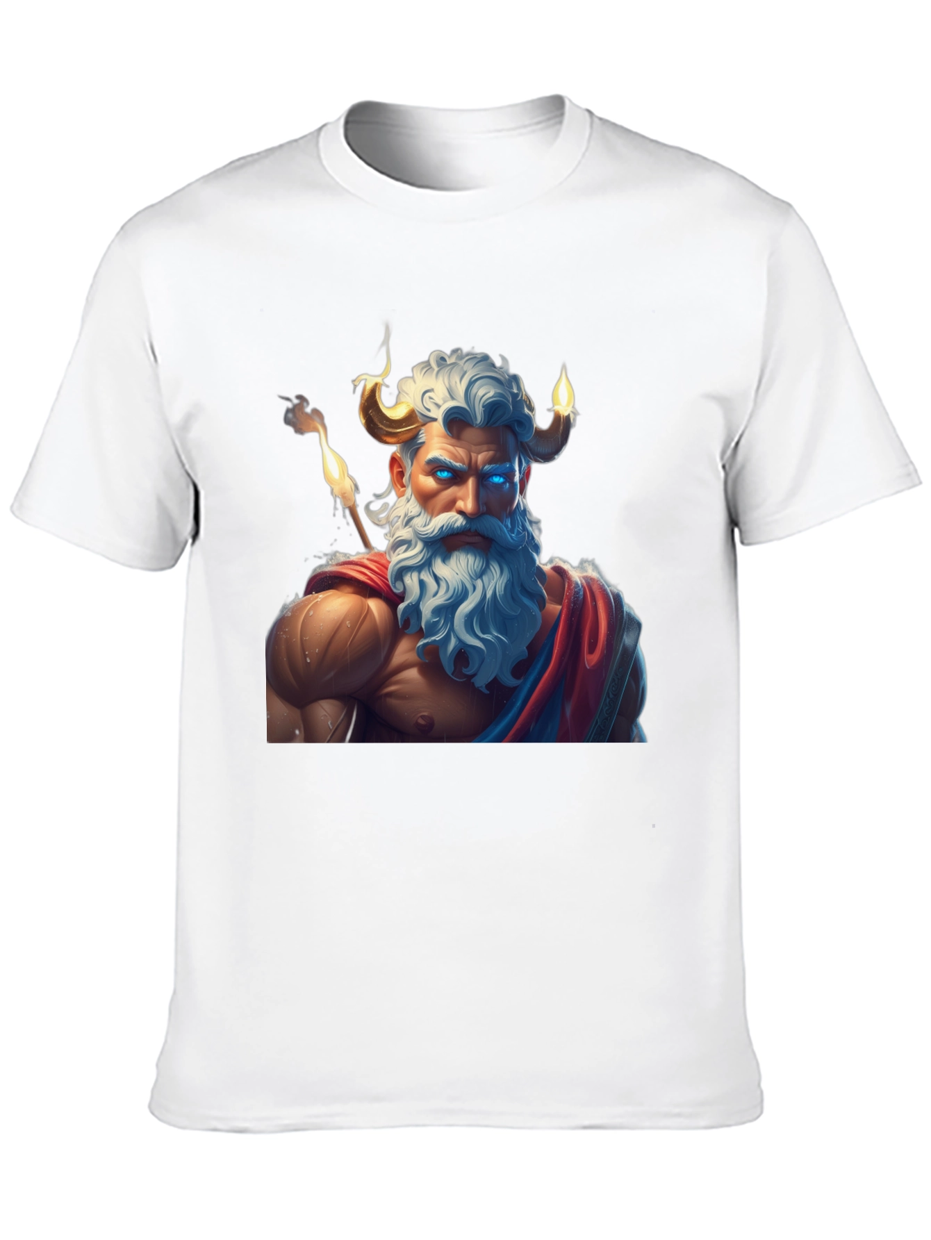 Mythical God Graphic Tee - Unique Design