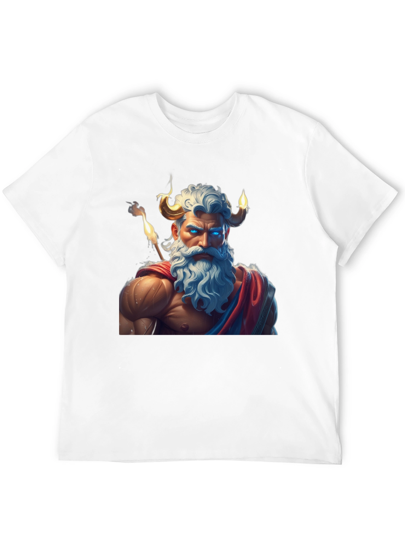 Mythical God Graphic Tee - Unique Design