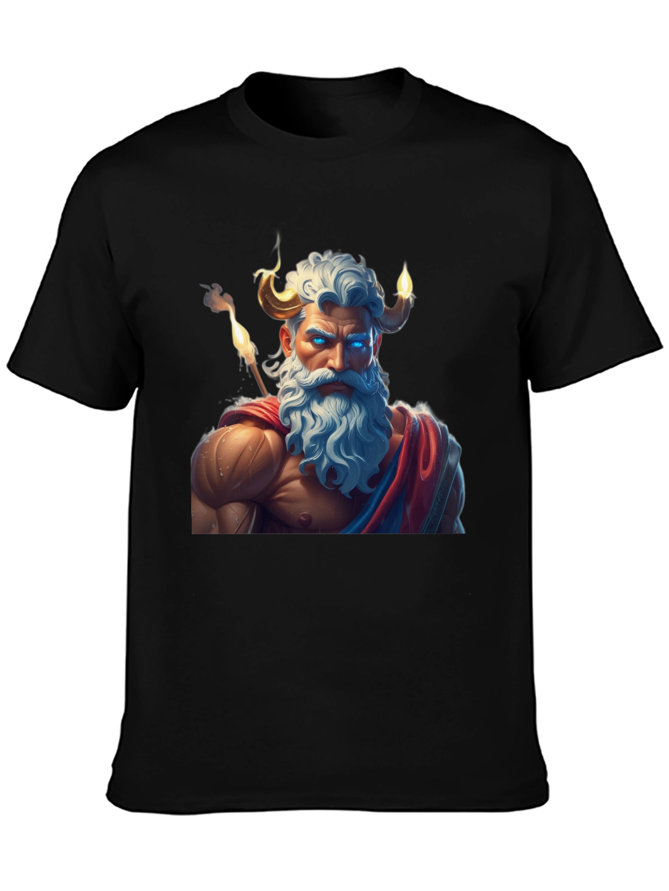 Mythical God Graphic Tee - Unique Design
