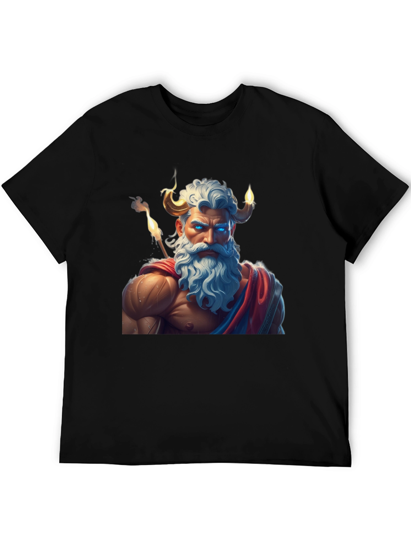 Mythical God Graphic Tee - Unique Design