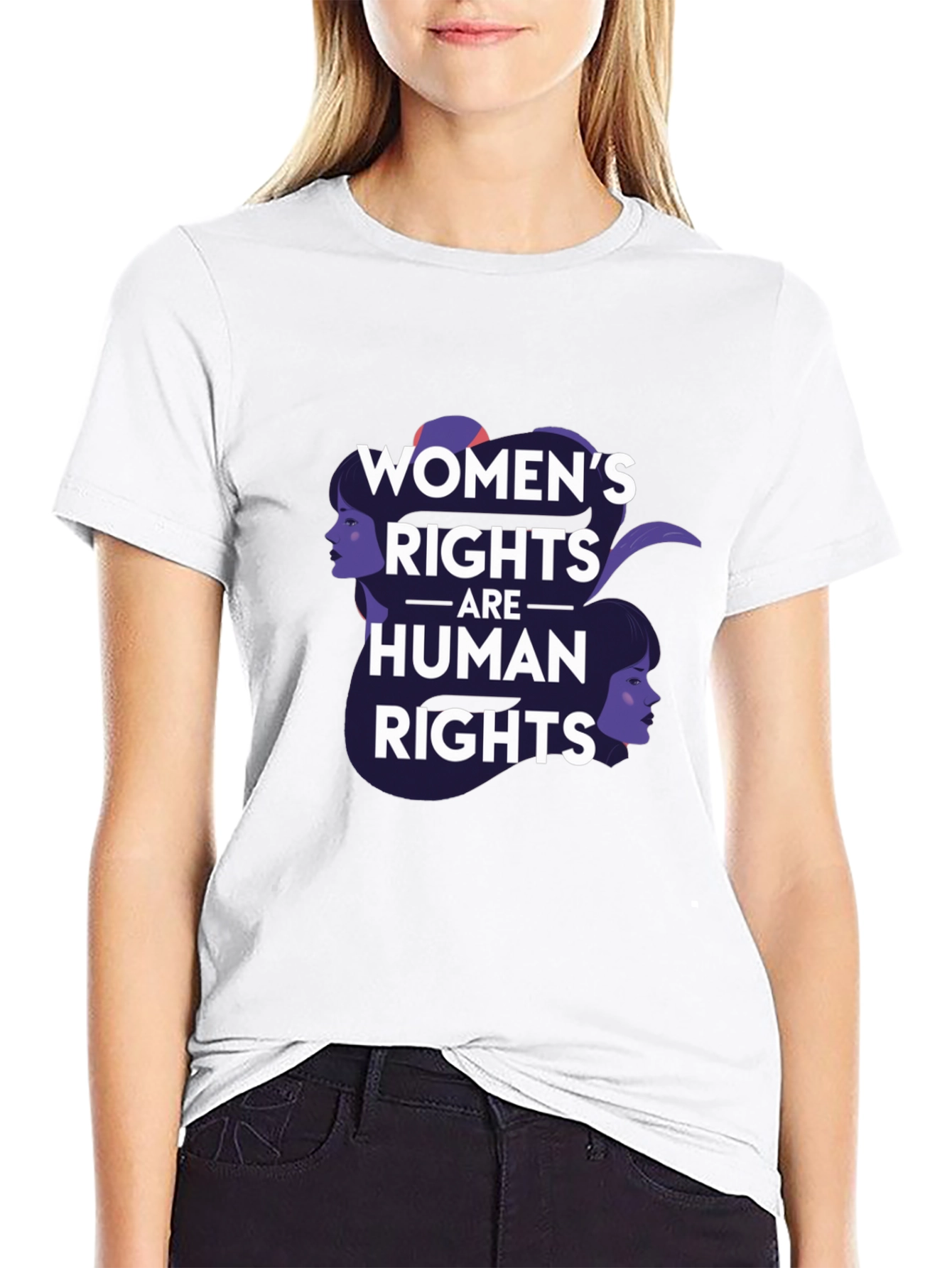 Womens Rights Are Human Rights Graphic Tee