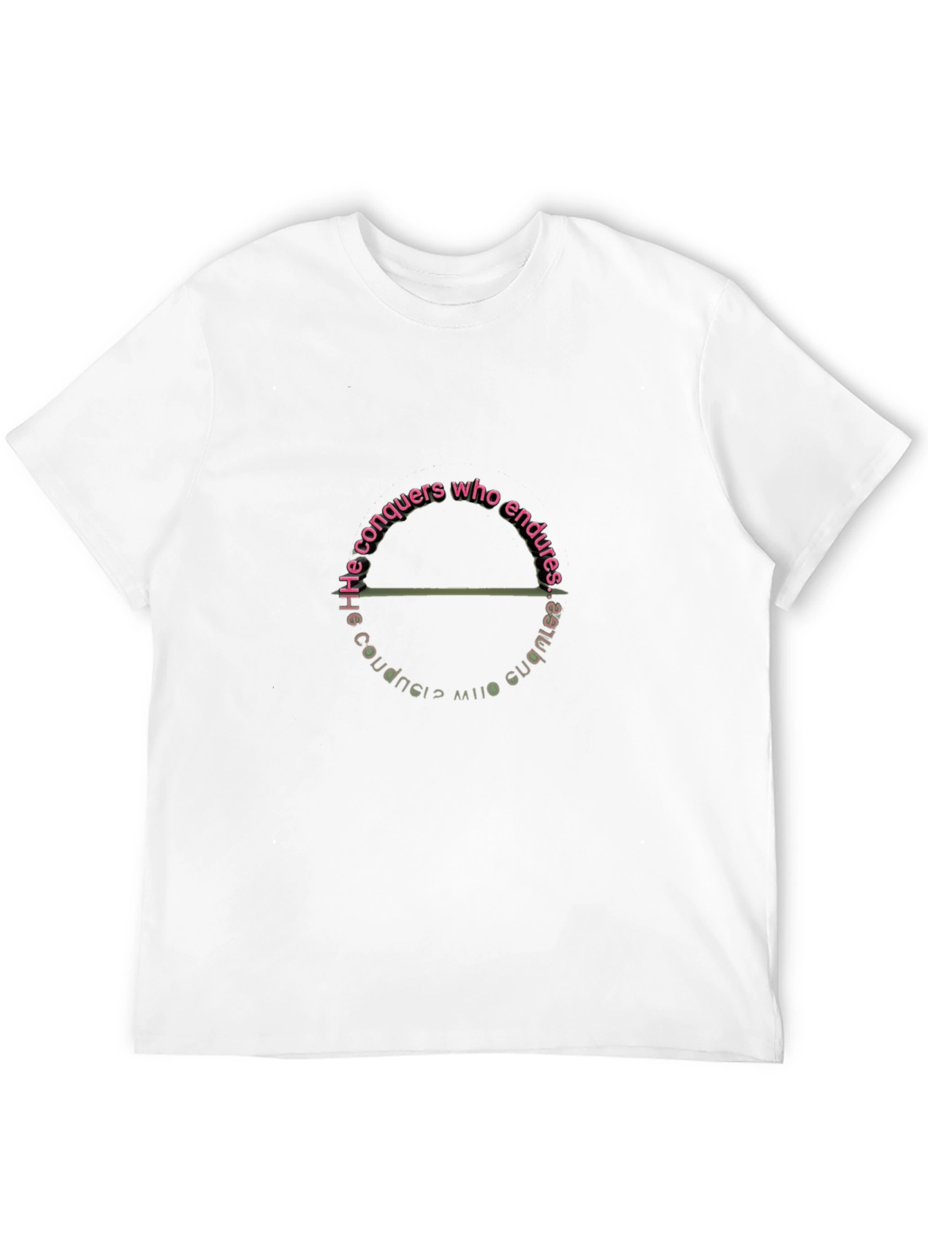 Endures Black T-Shirt - He Conquers
