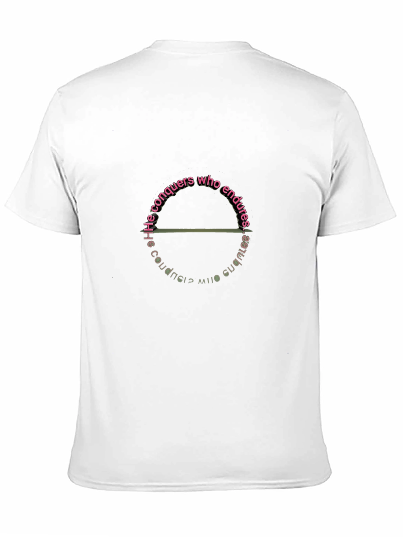 Endures Black T-Shirt - He Conquers