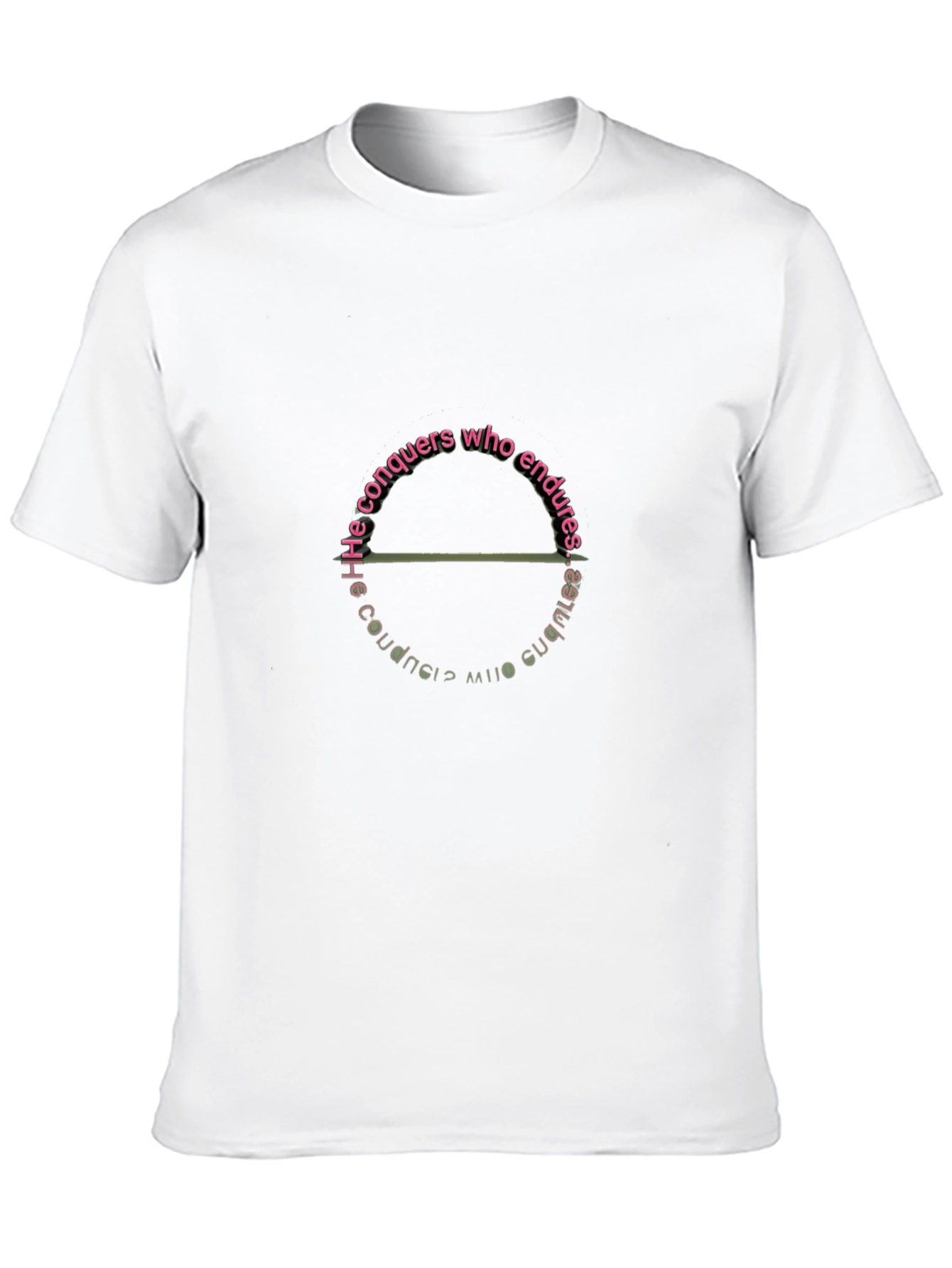 Endures Black T-Shirt - He Conquers